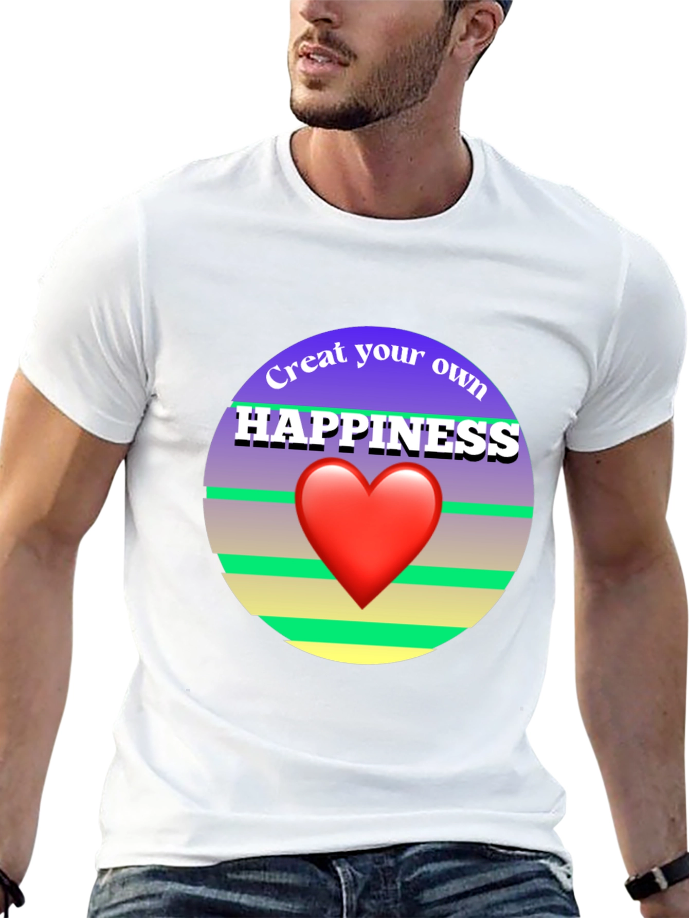 Create Your Own Happiness Graphic Tee