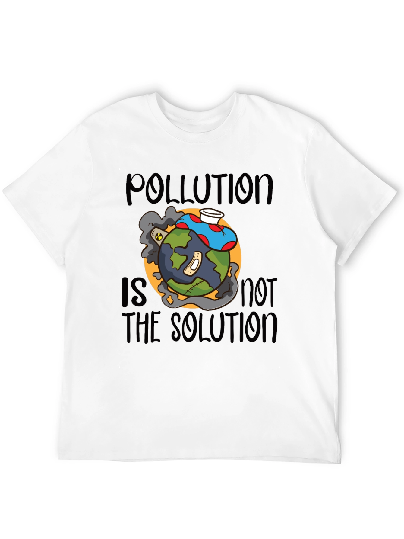 Pollution is Not the Solution Graphic Tee