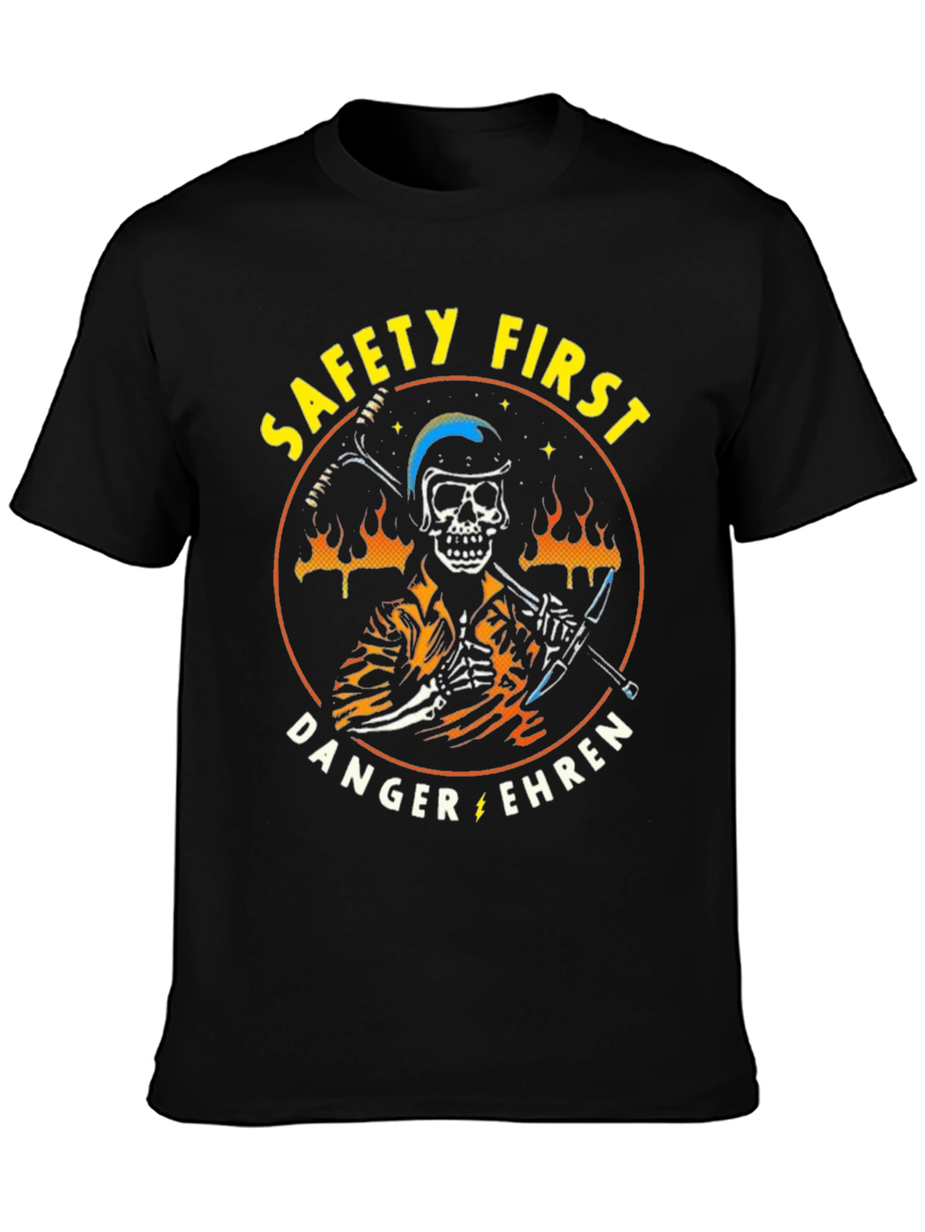 Safety First Skeleton T-Shirt