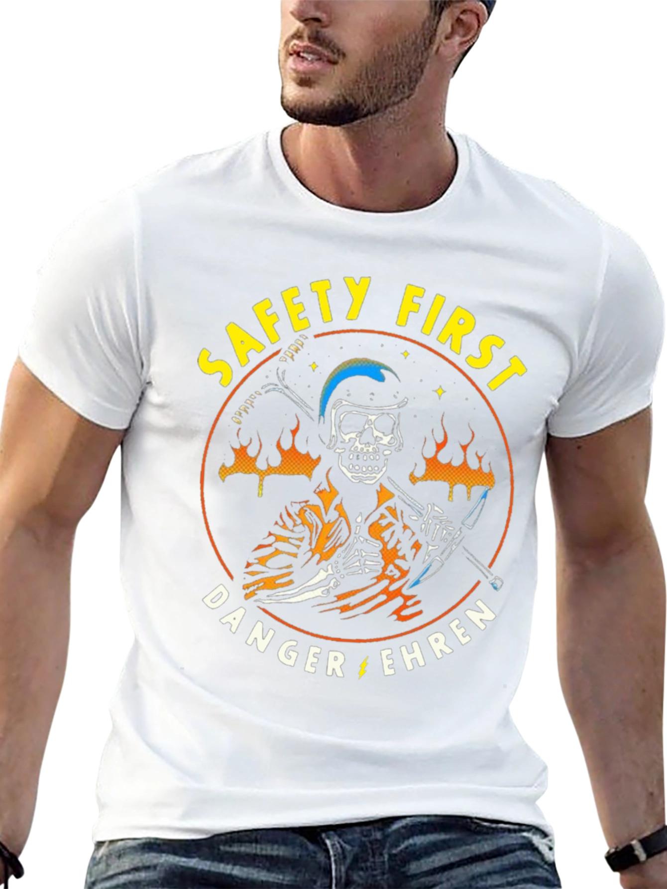 Safety First Skeleton T-Shirt