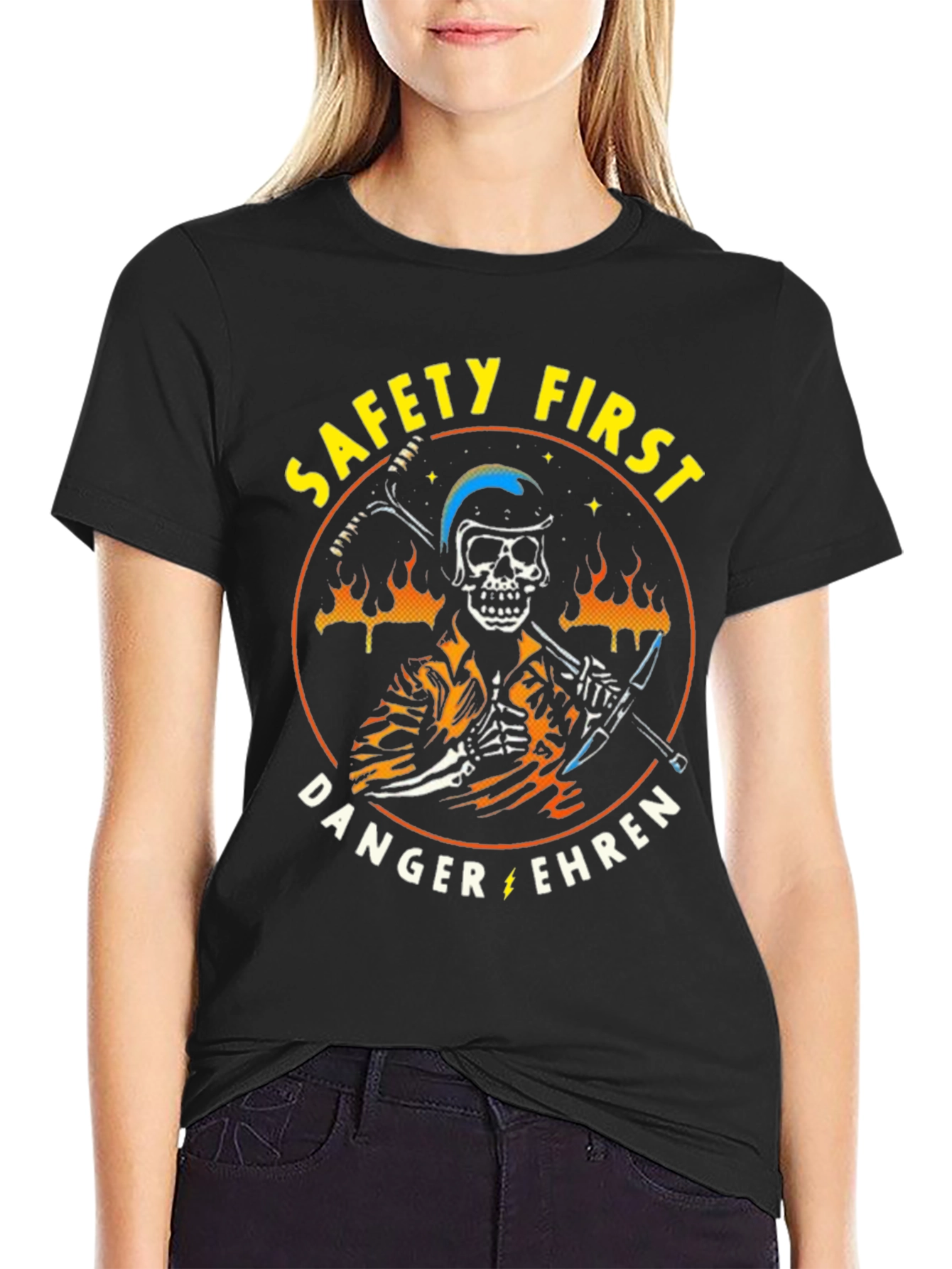 Safety First Skeleton T-Shirt
