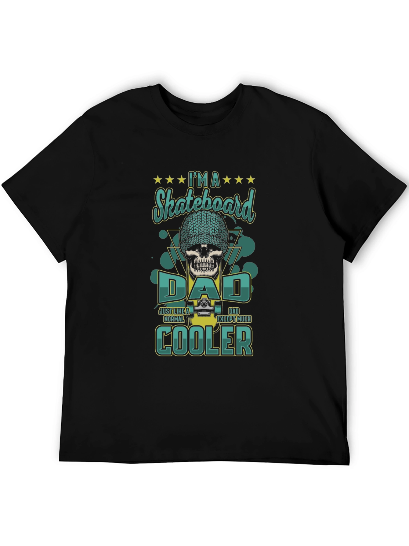 Skateboard Dad T-Shirt - Cool Graphic Tee
