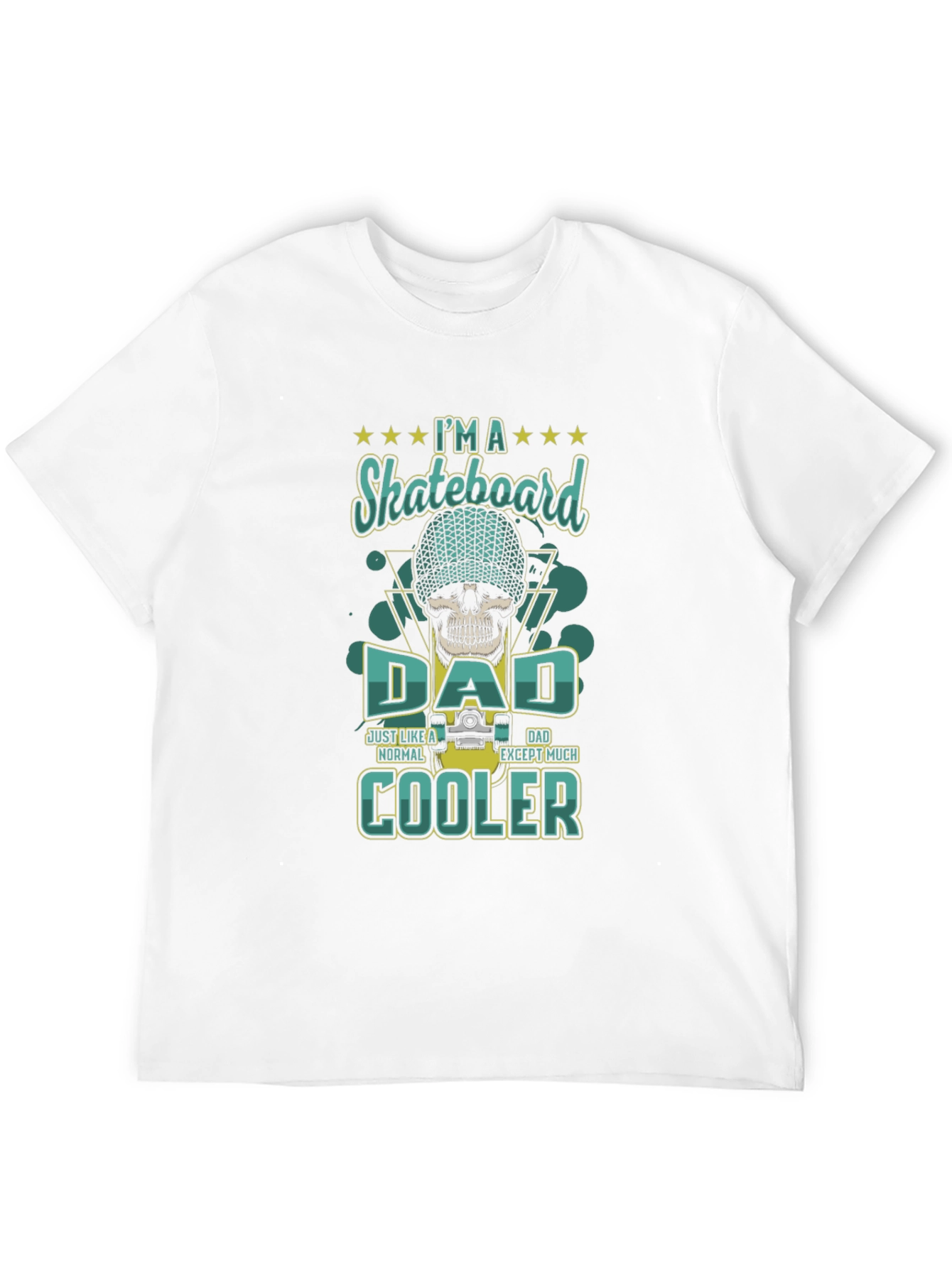 Skateboard Dad T-Shirt - Cool Graphic Tee