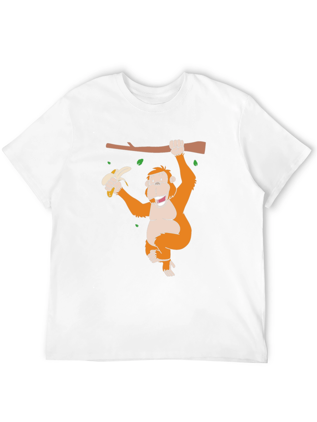 Monkey Banana Black T-Shirt