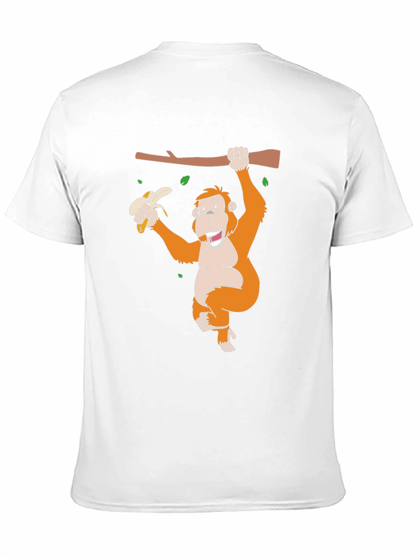 Monkey Banana Black T-Shirt