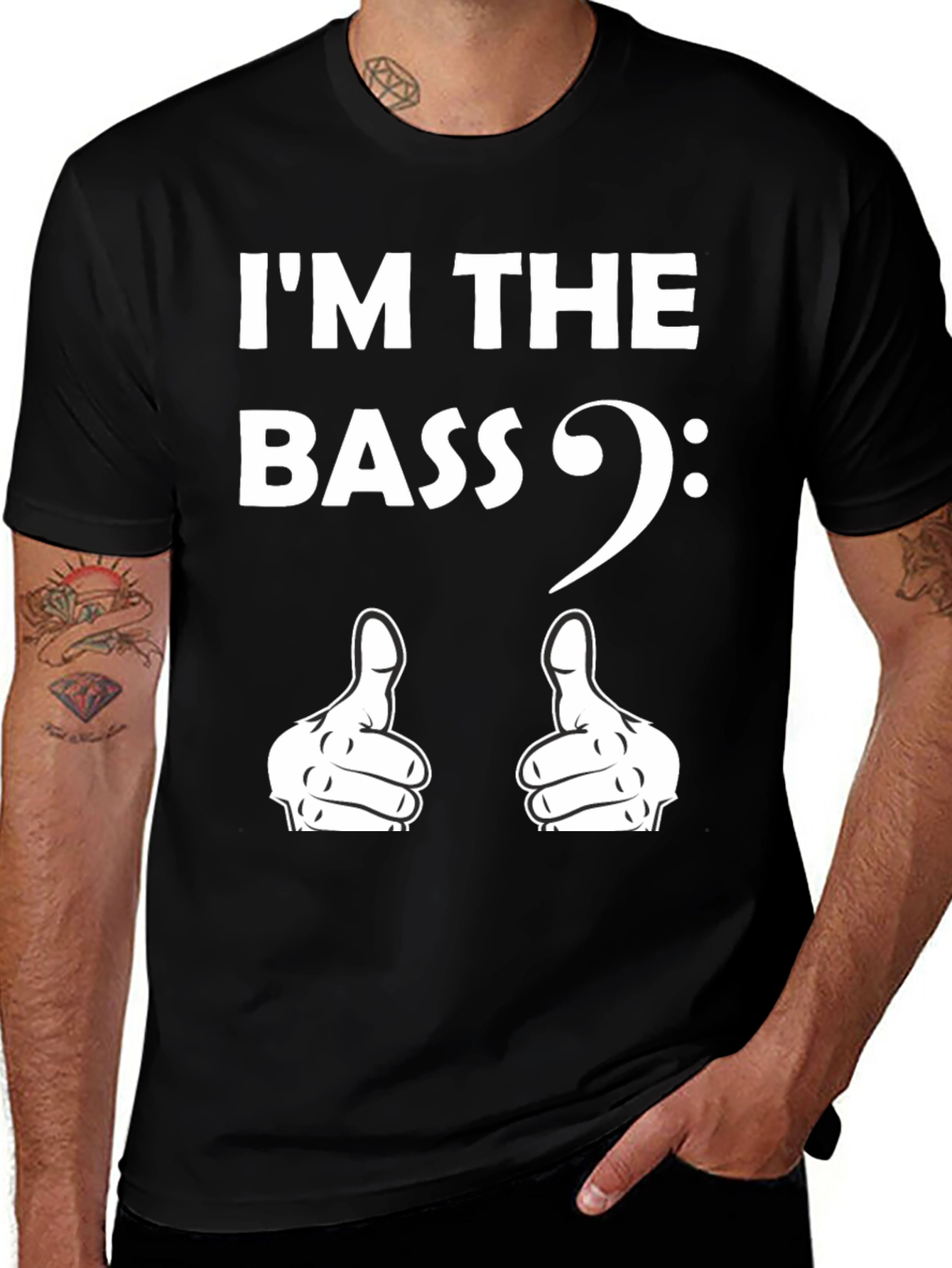 Im the Bass Clef Music T-Shirt