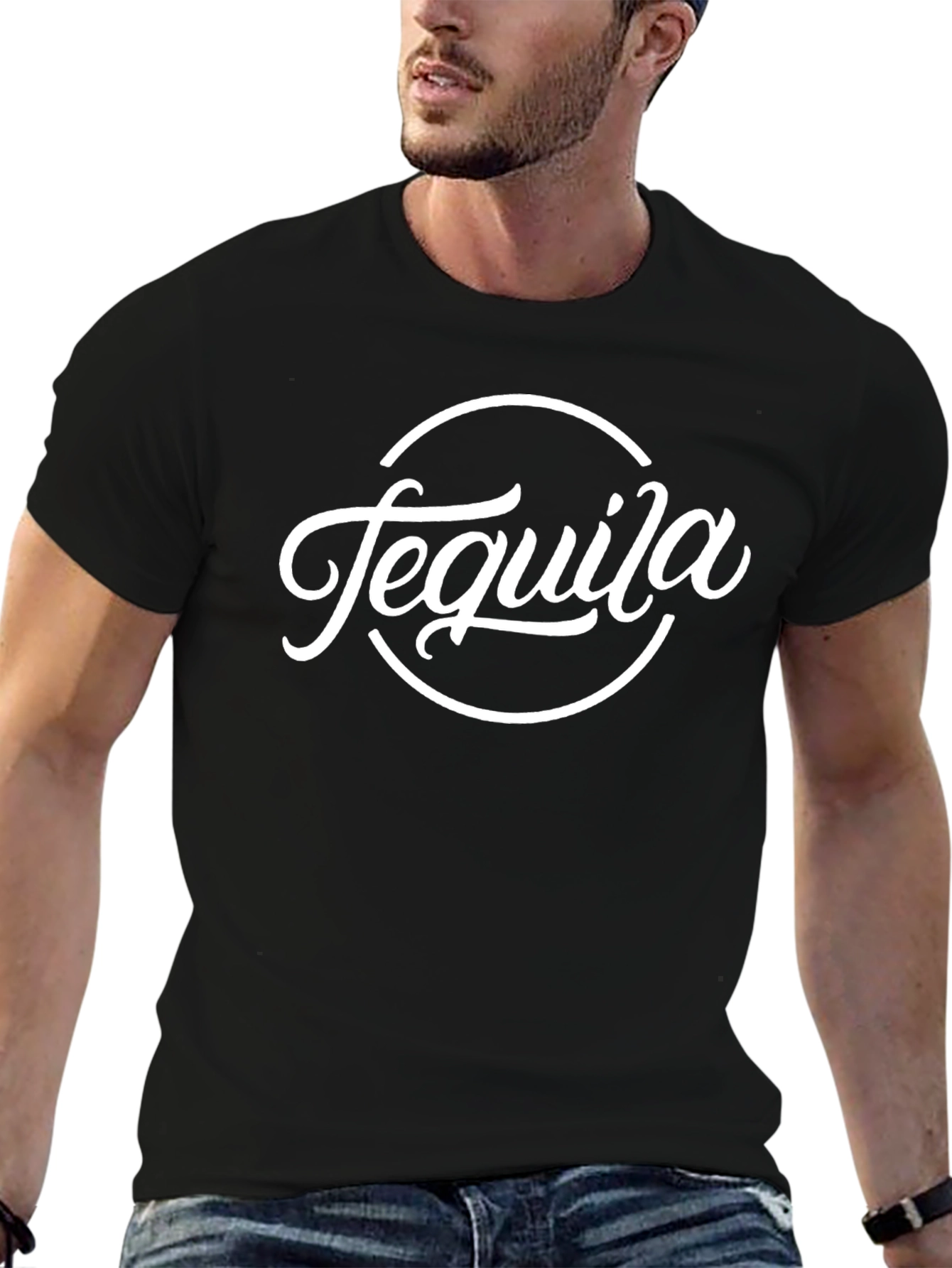Tequila Graphic Tee - Stylish Drinking Shirt