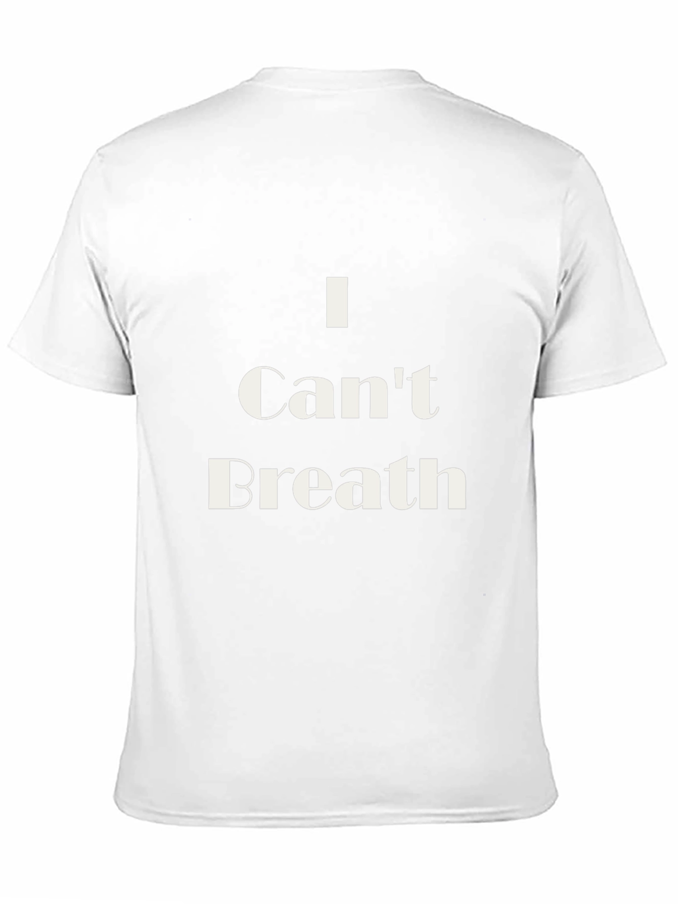 I Cant Breathe Graphic Tee - Black