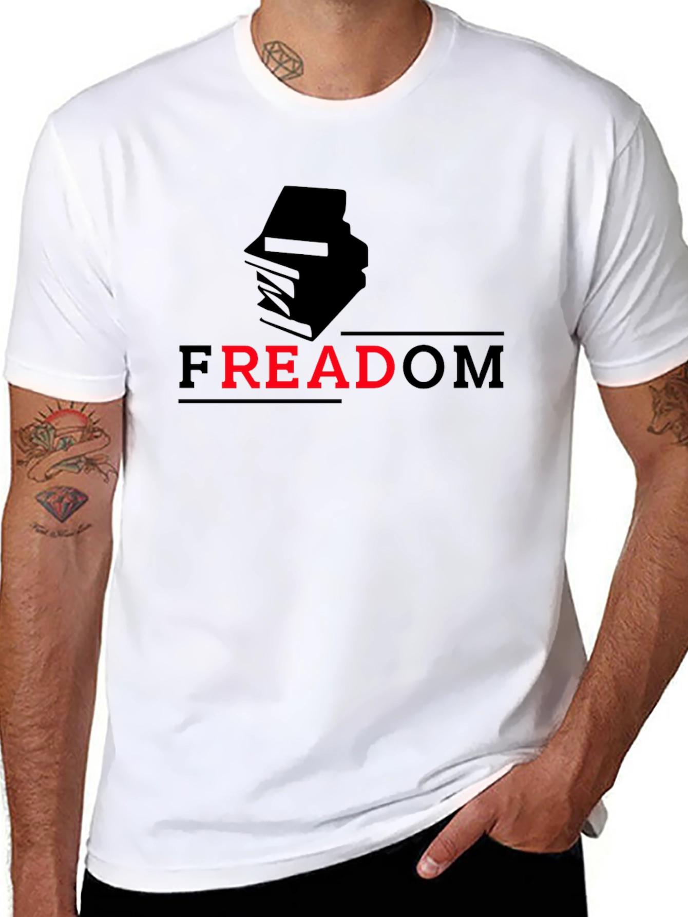 FREADOM T-Shirt - Read Into Freedom