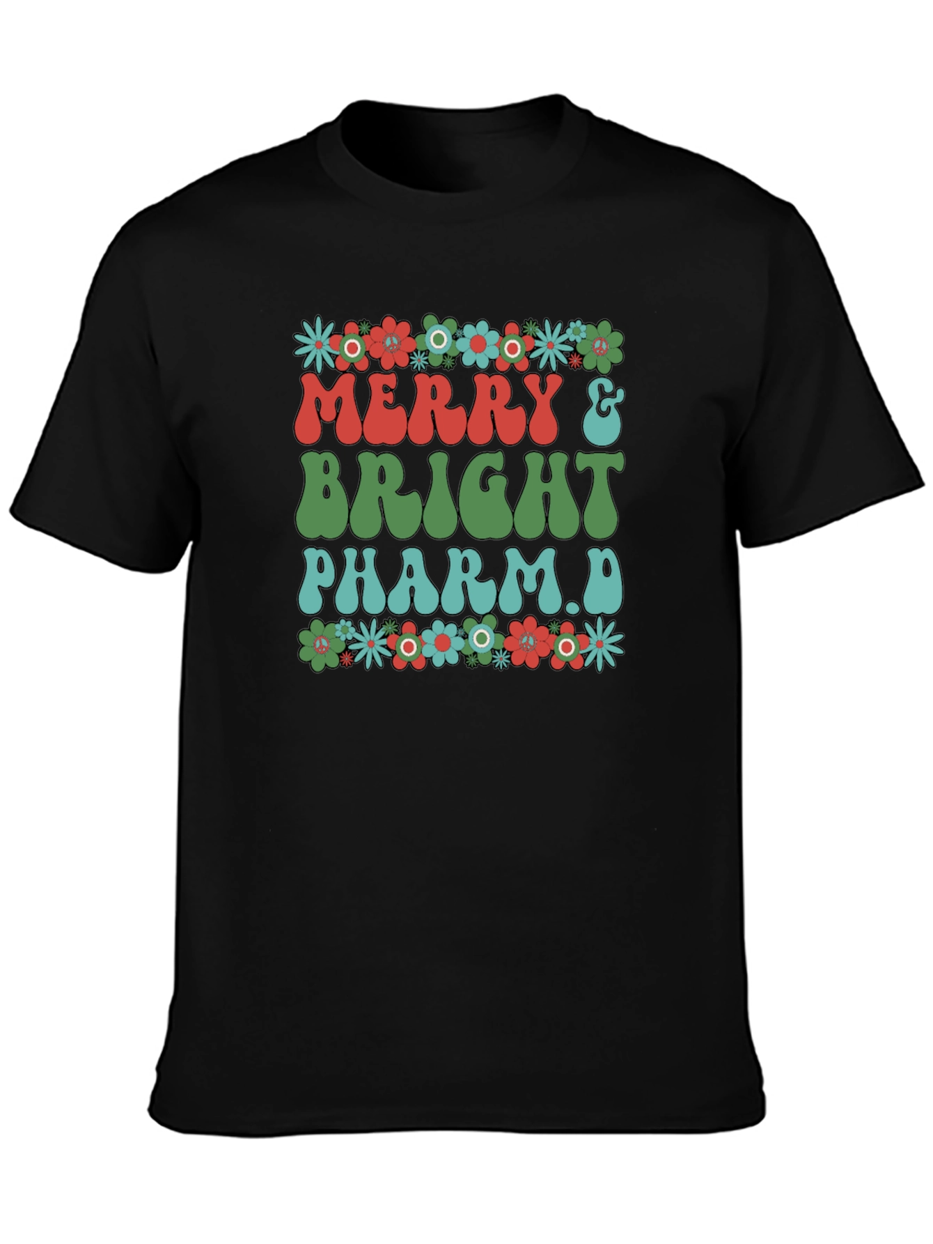 Merry & Bright PharmD Graphic Tee