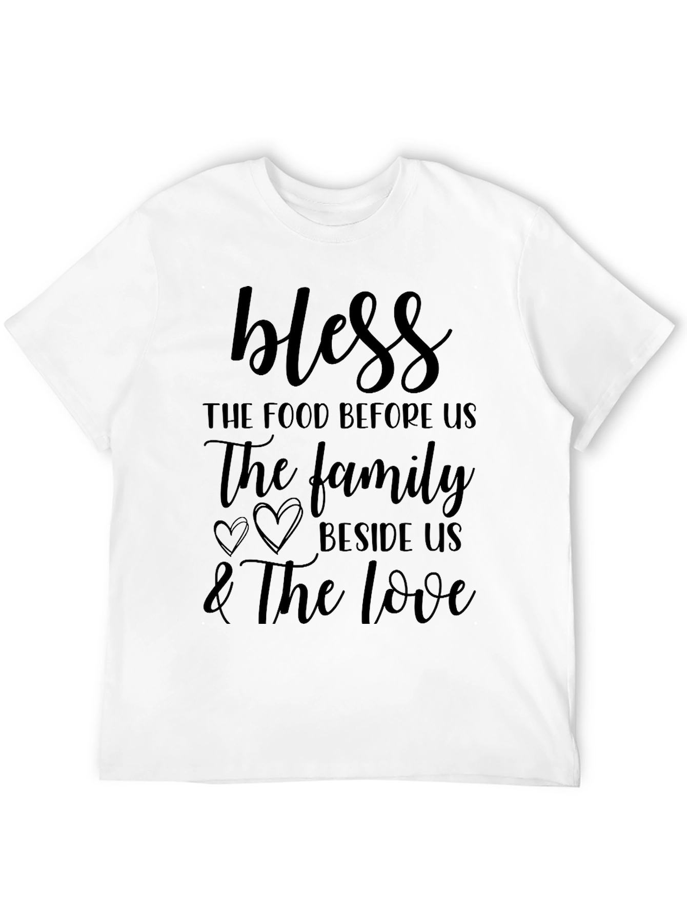 Bless The Food Family Love Graphic Tee