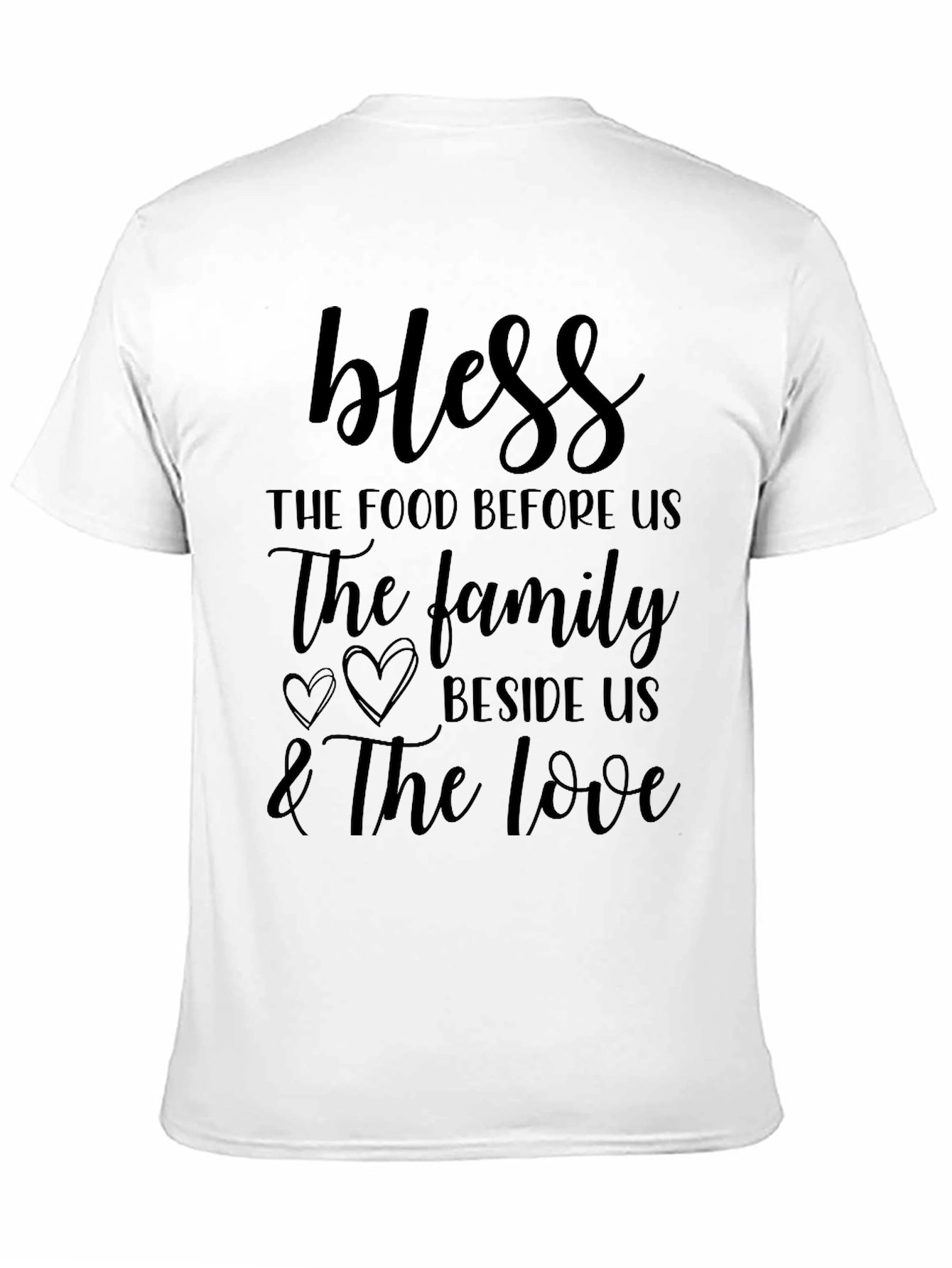 Bless The Food Family Love Graphic Tee