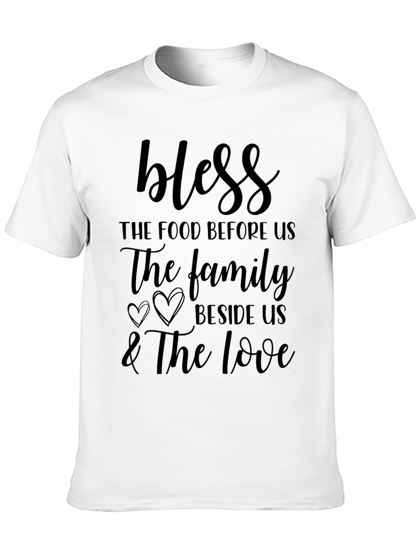 Bless The Food Family Love Graphic Tee