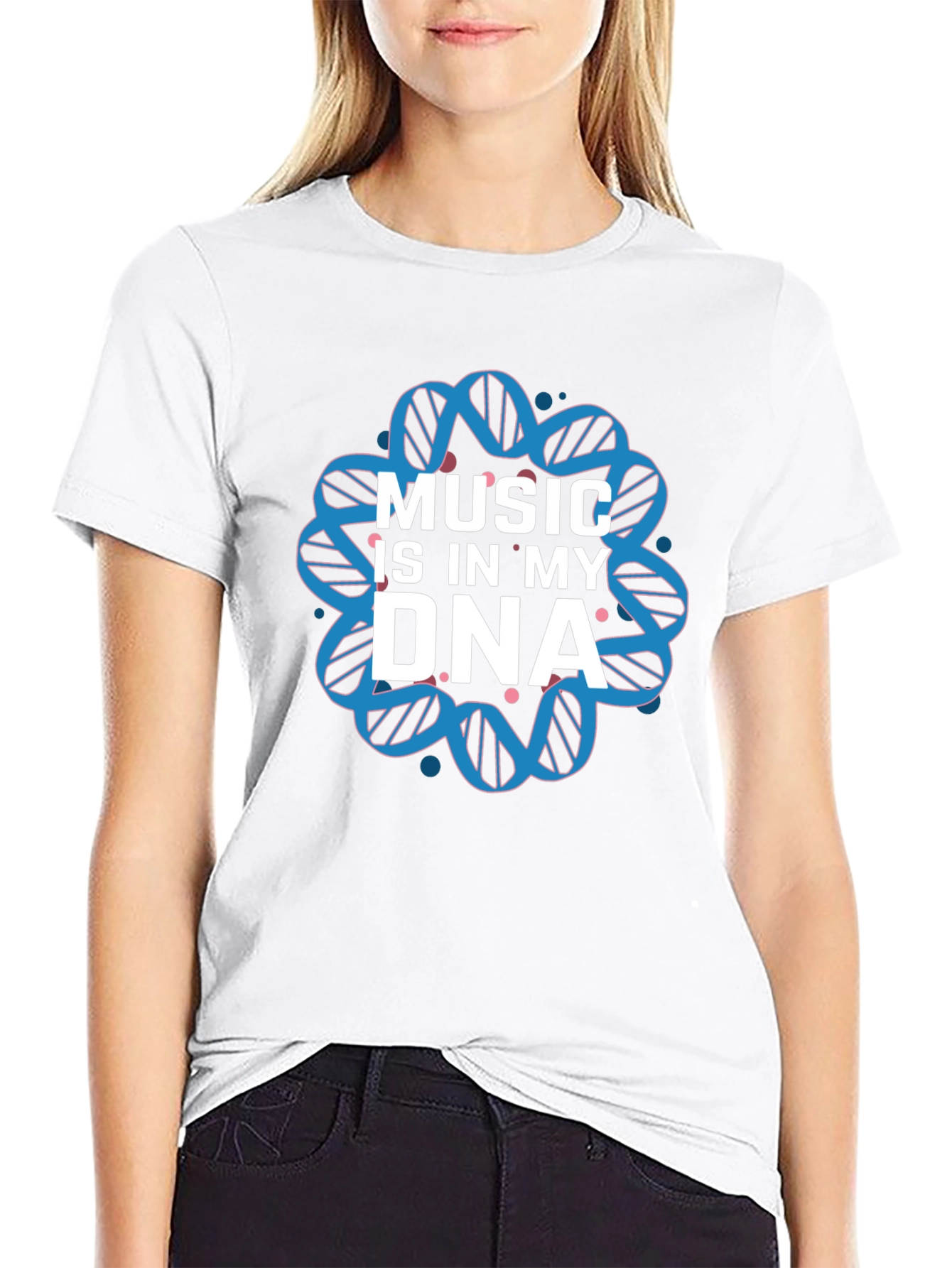 Music is in My DNA Graphic T-Shirt