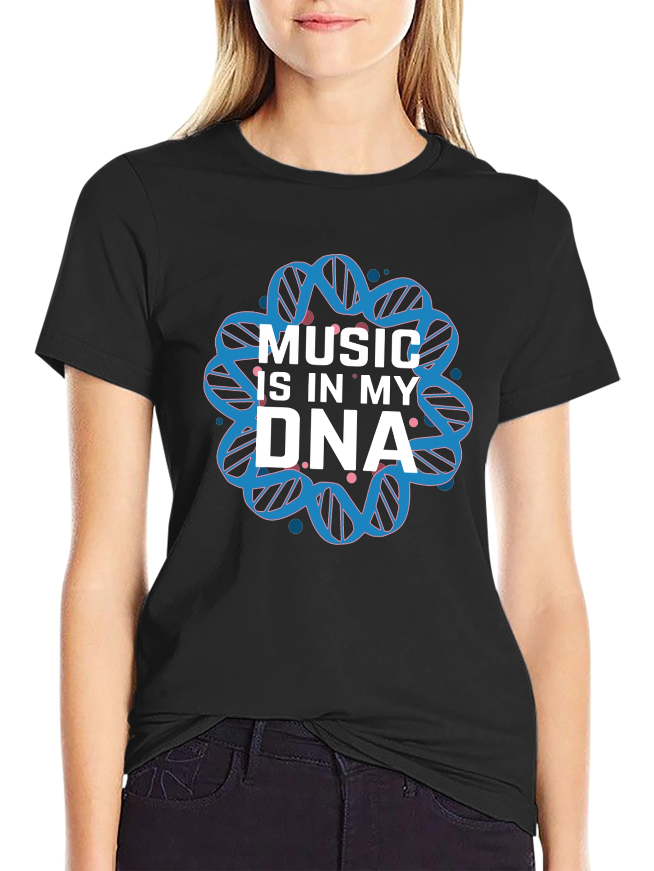 Music is in My DNA Graphic T-Shirt