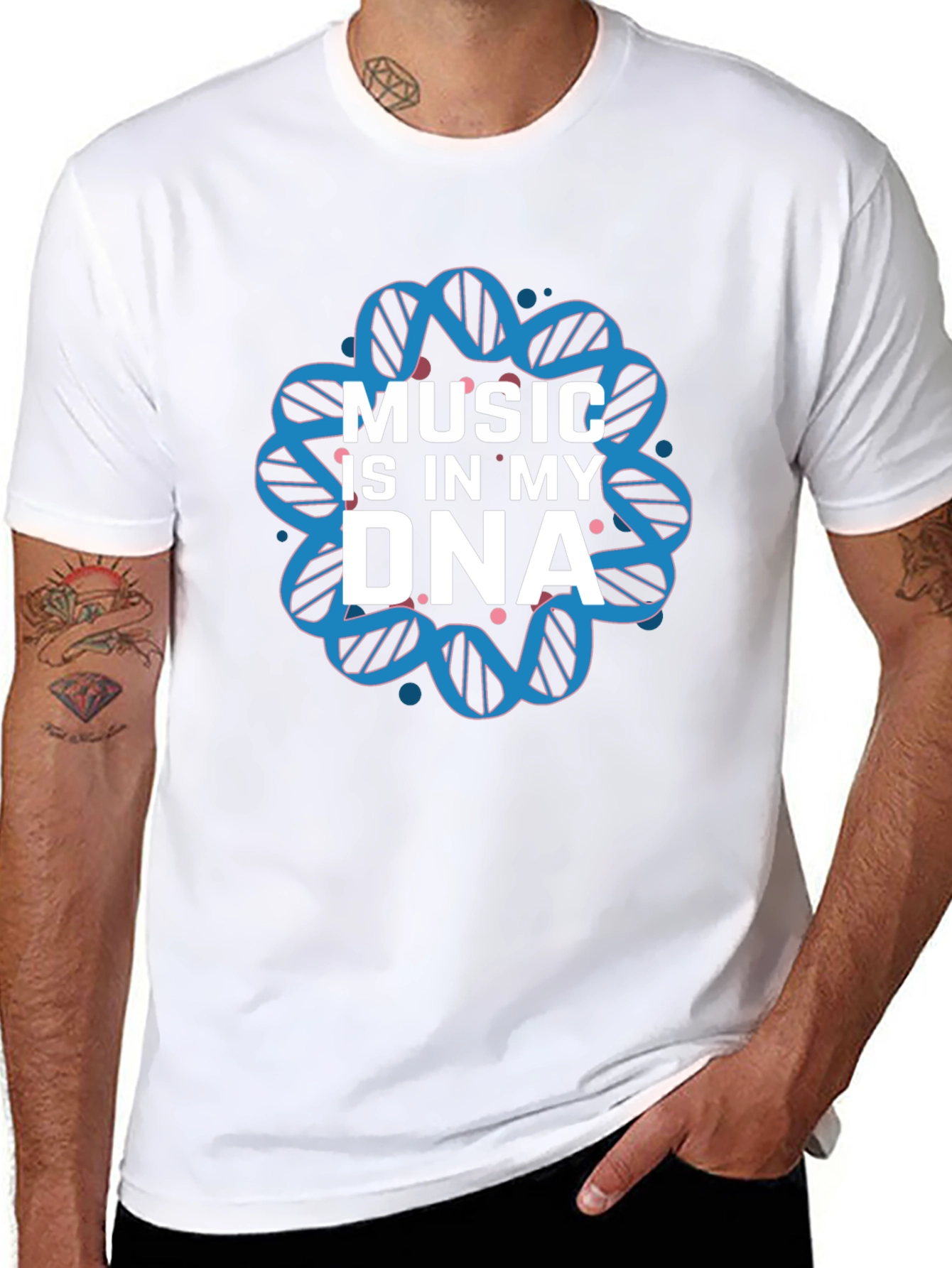 Music is in My DNA Graphic T-Shirt