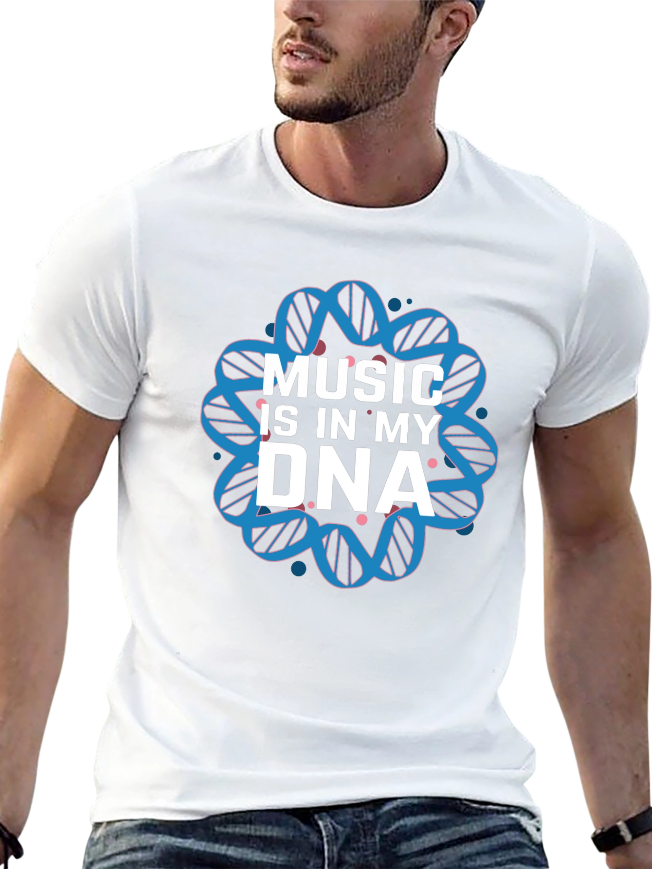 Music is in My DNA Graphic T-Shirt