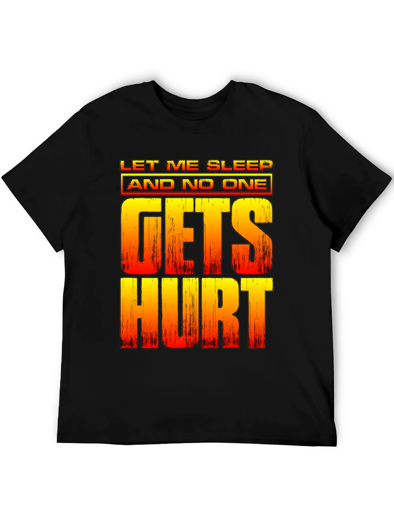 Let Me Sleep Funny Graphic Tee