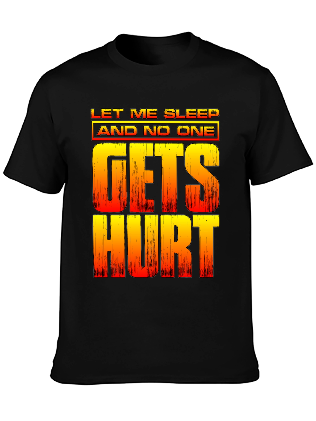 Let Me Sleep Funny Graphic Tee