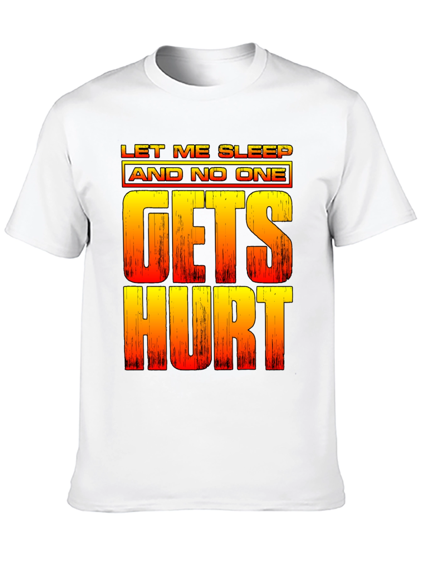 Let Me Sleep Funny Graphic Tee