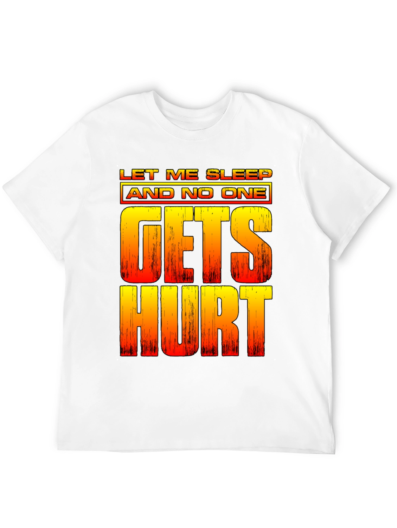 Let Me Sleep Funny Graphic Tee