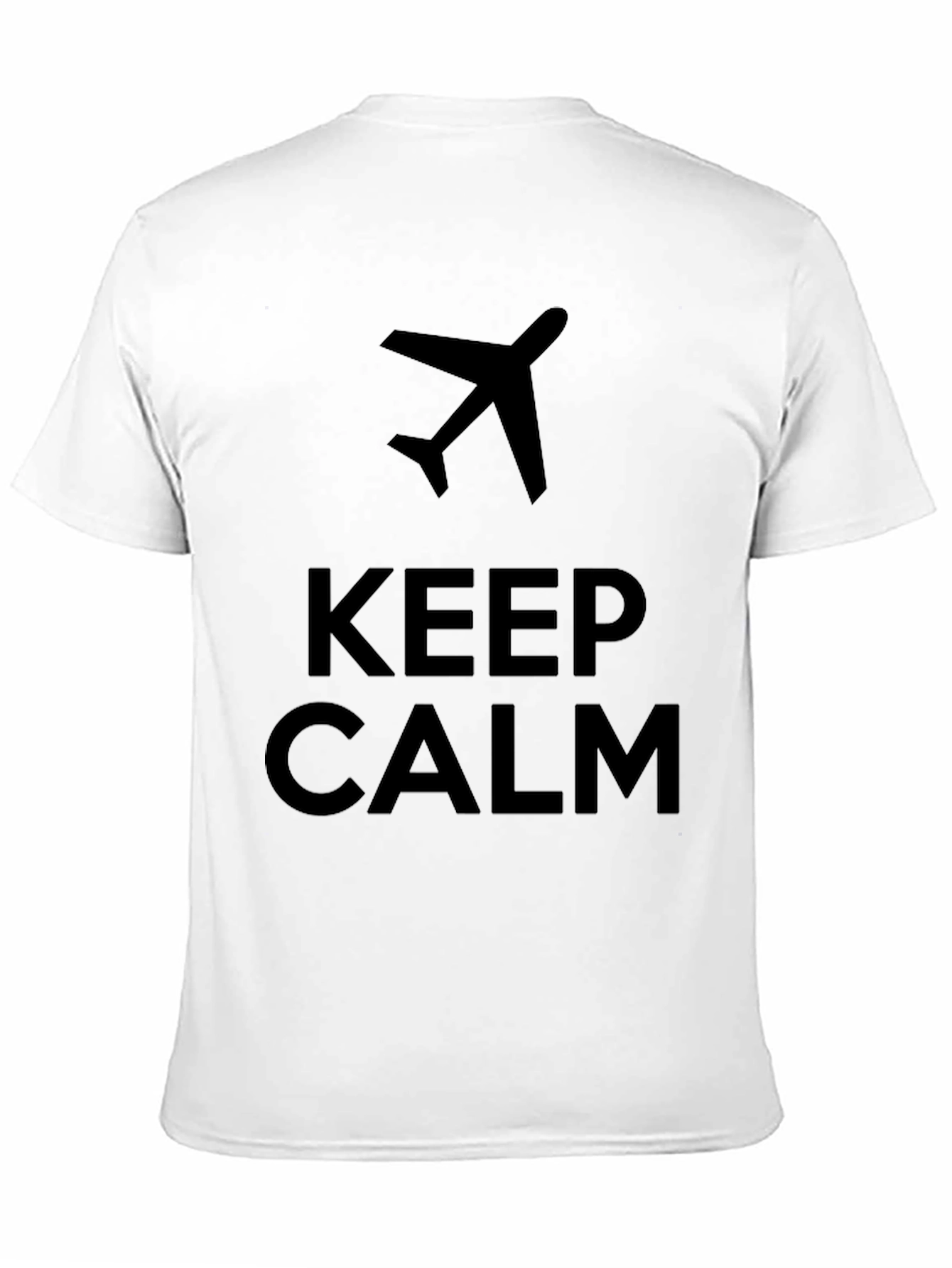 Keep Calm Airplane T-Shirt - Travel Ready Style