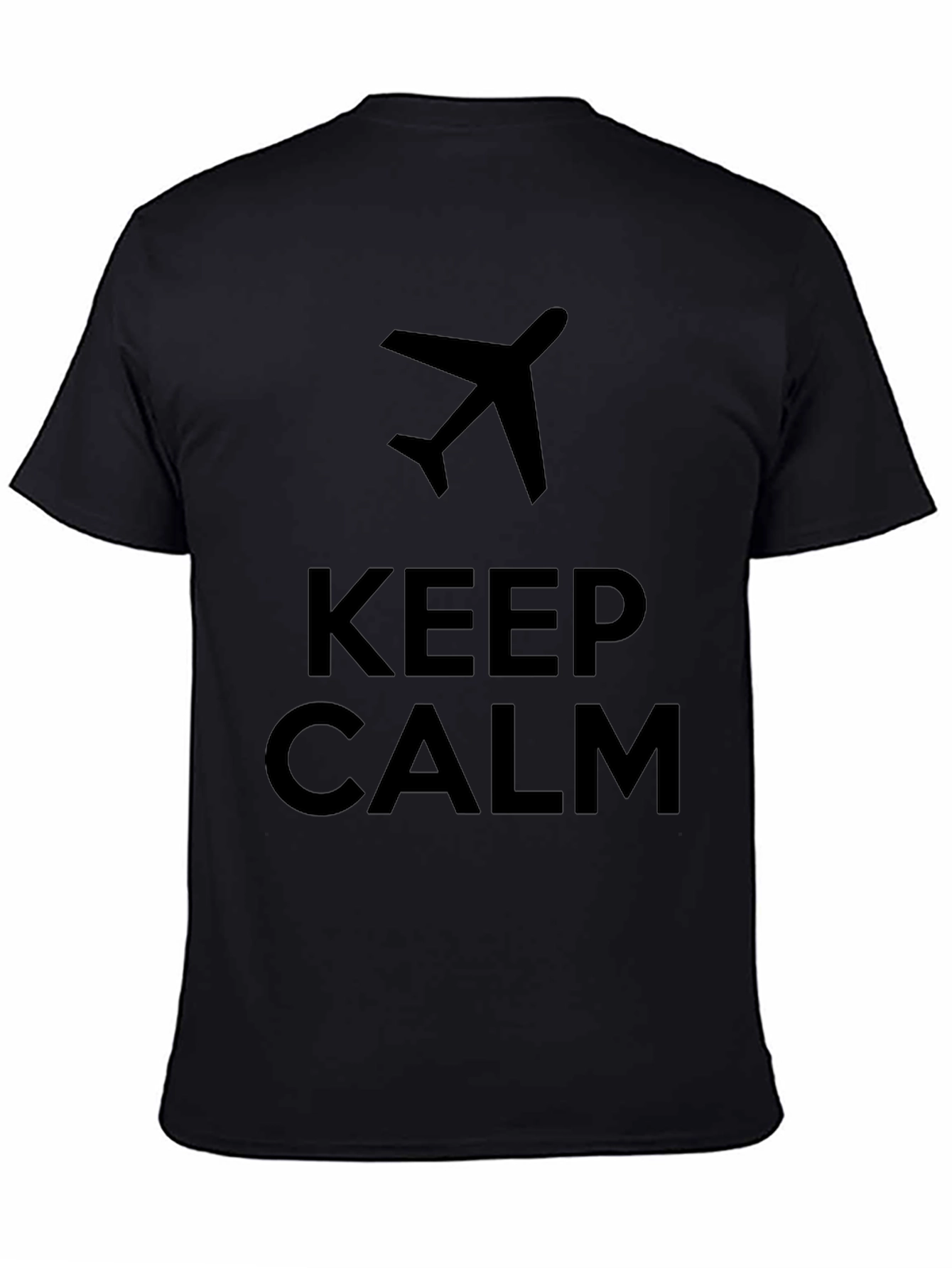 Keep Calm Airplane T-Shirt - Travel Ready Style