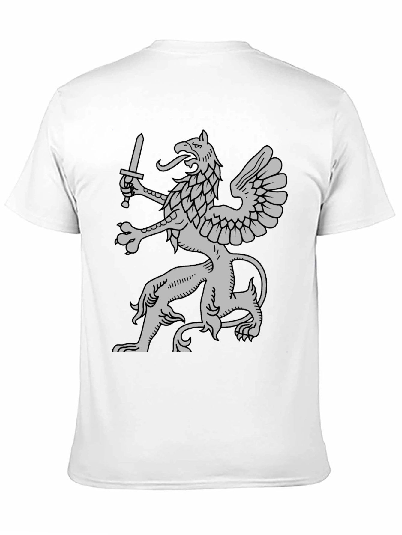 Griffin Sword Black T-Shirt