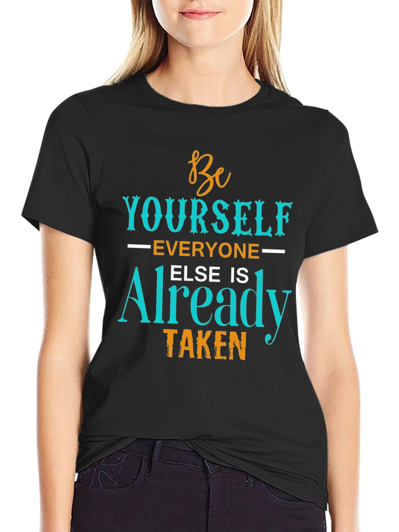 Be Yourself T-Shirt - Inspirational Graphic Tee