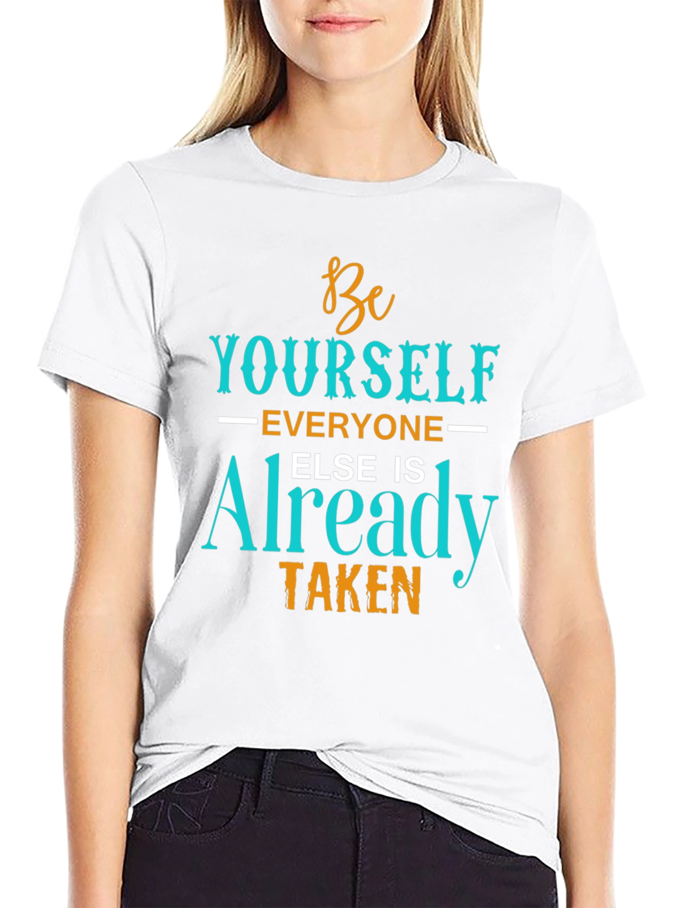 Be Yourself T-Shirt - Inspirational Graphic Tee