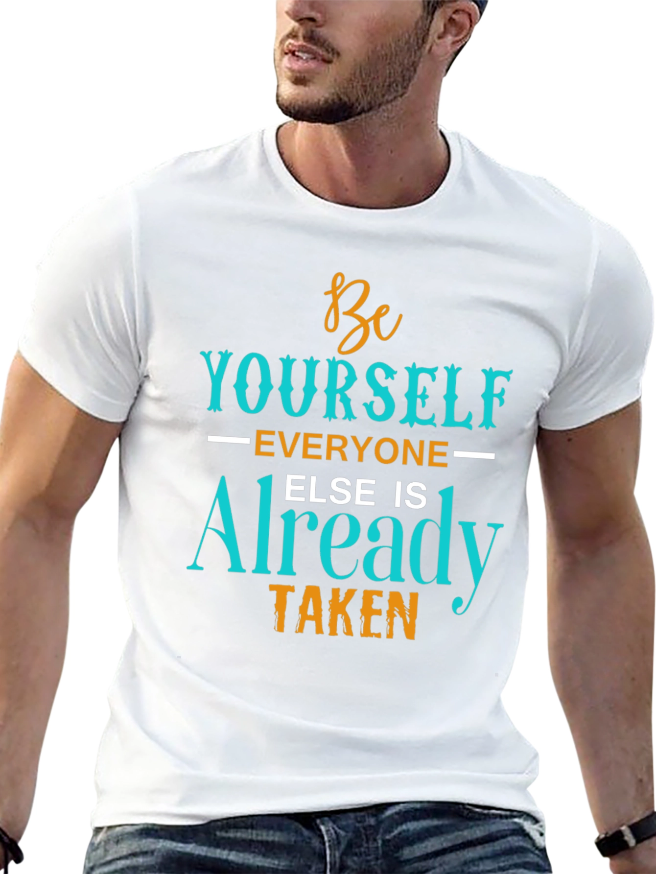 Be Yourself T-Shirt - Inspirational Graphic Tee
