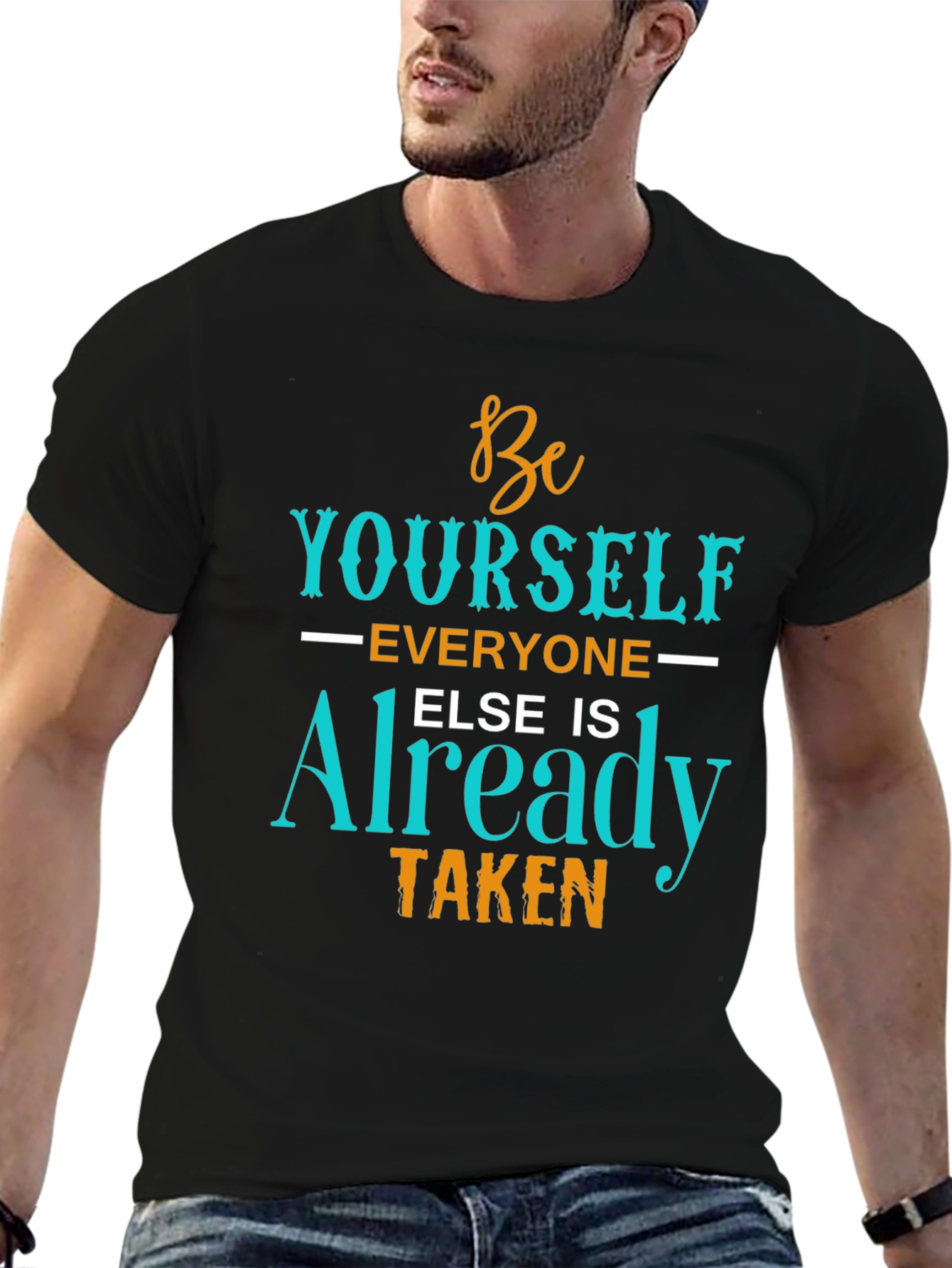 Be Yourself T-Shirt - Inspirational Graphic Tee