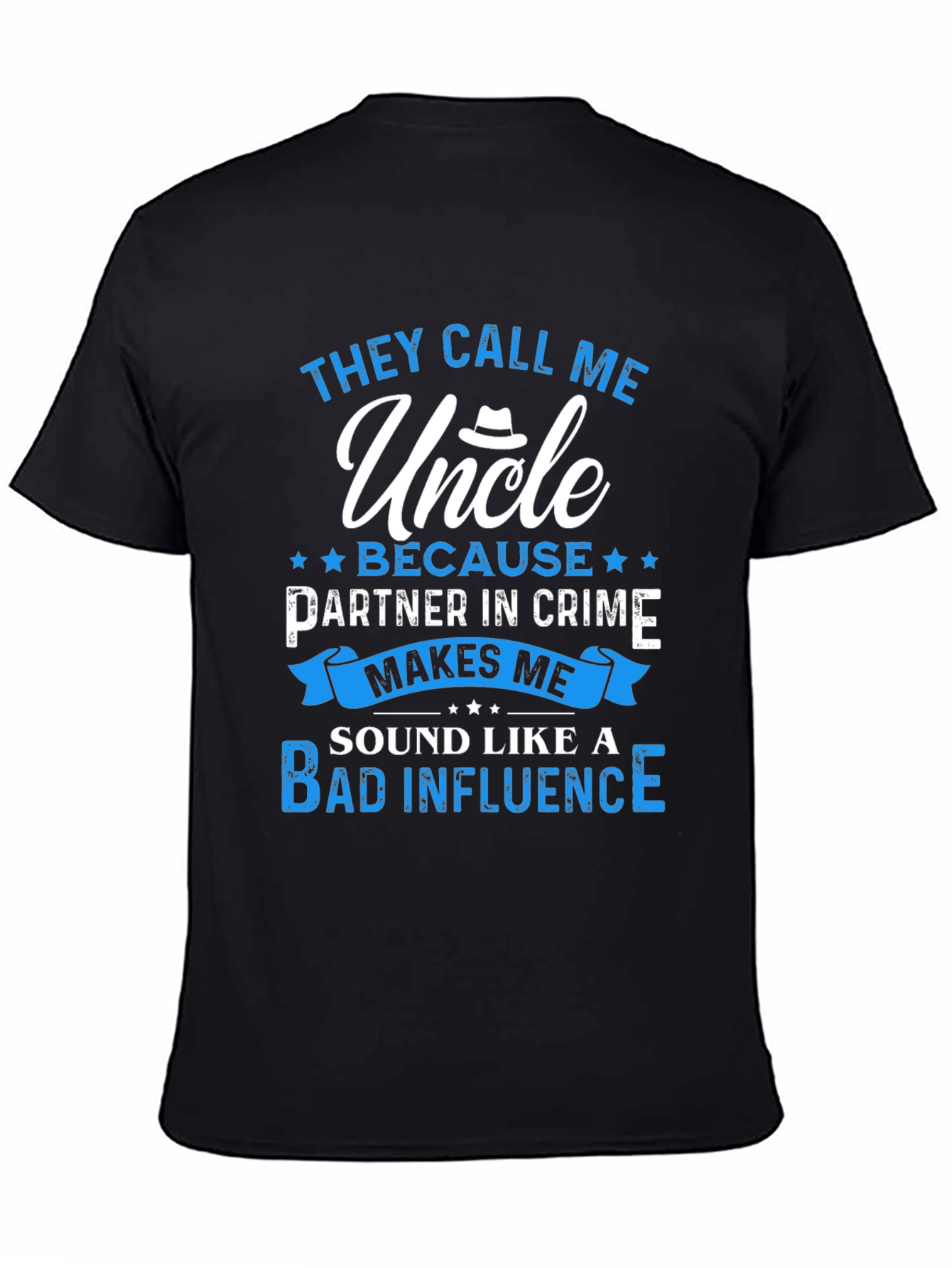 Uncle Partner in Crime T-Shirt - Funny Novelty Tee