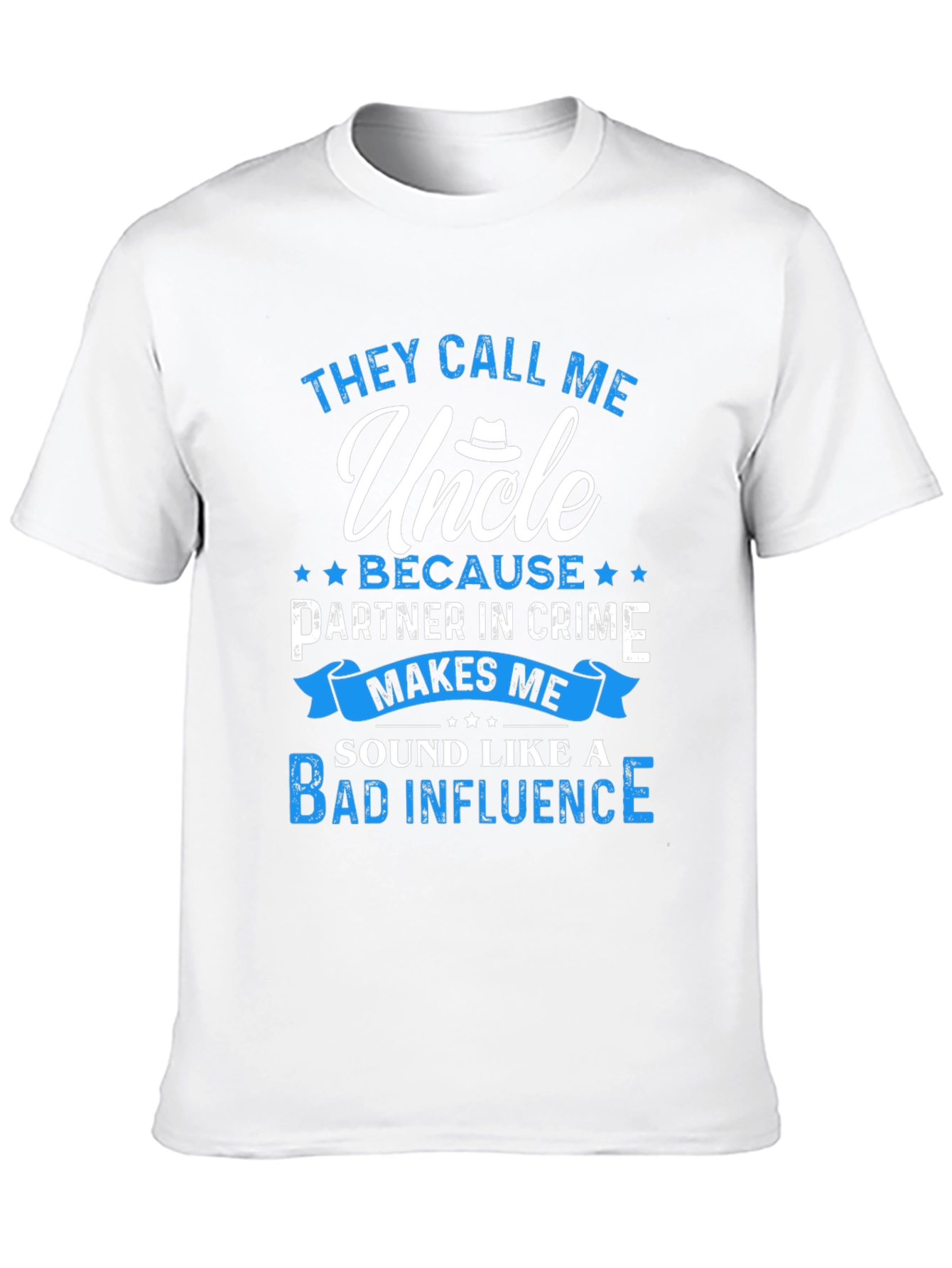 Uncle Partner in Crime T-Shirt - Funny Novelty Tee