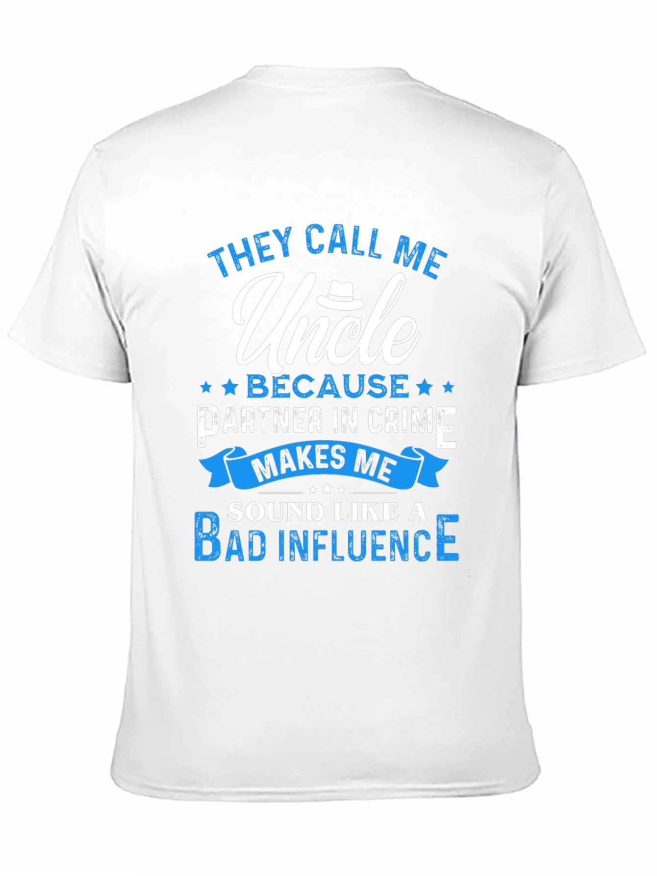 Uncle Partner in Crime T-Shirt - Funny Novelty Tee