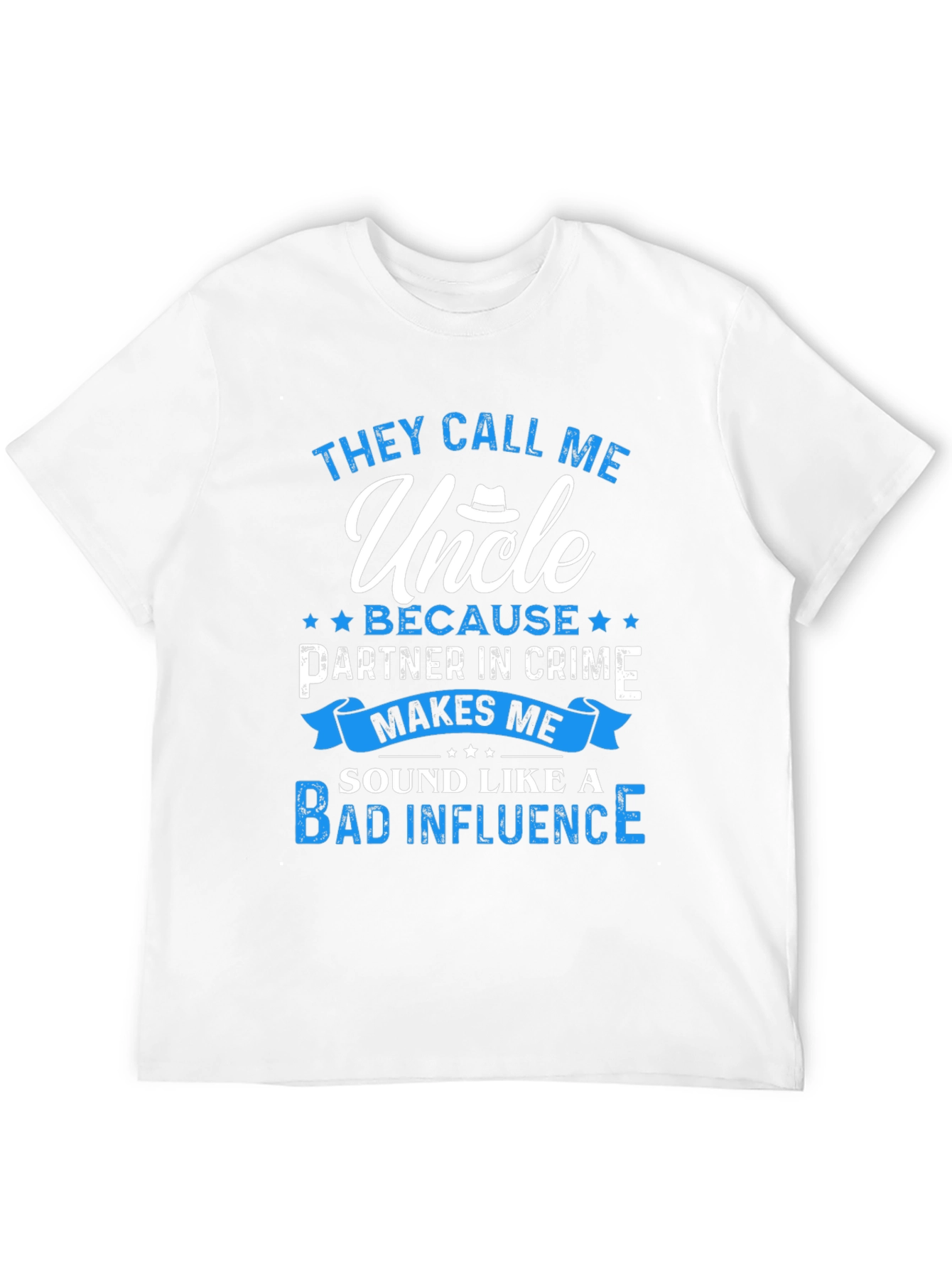 Uncle Partner in Crime T-Shirt - Funny Novelty Tee