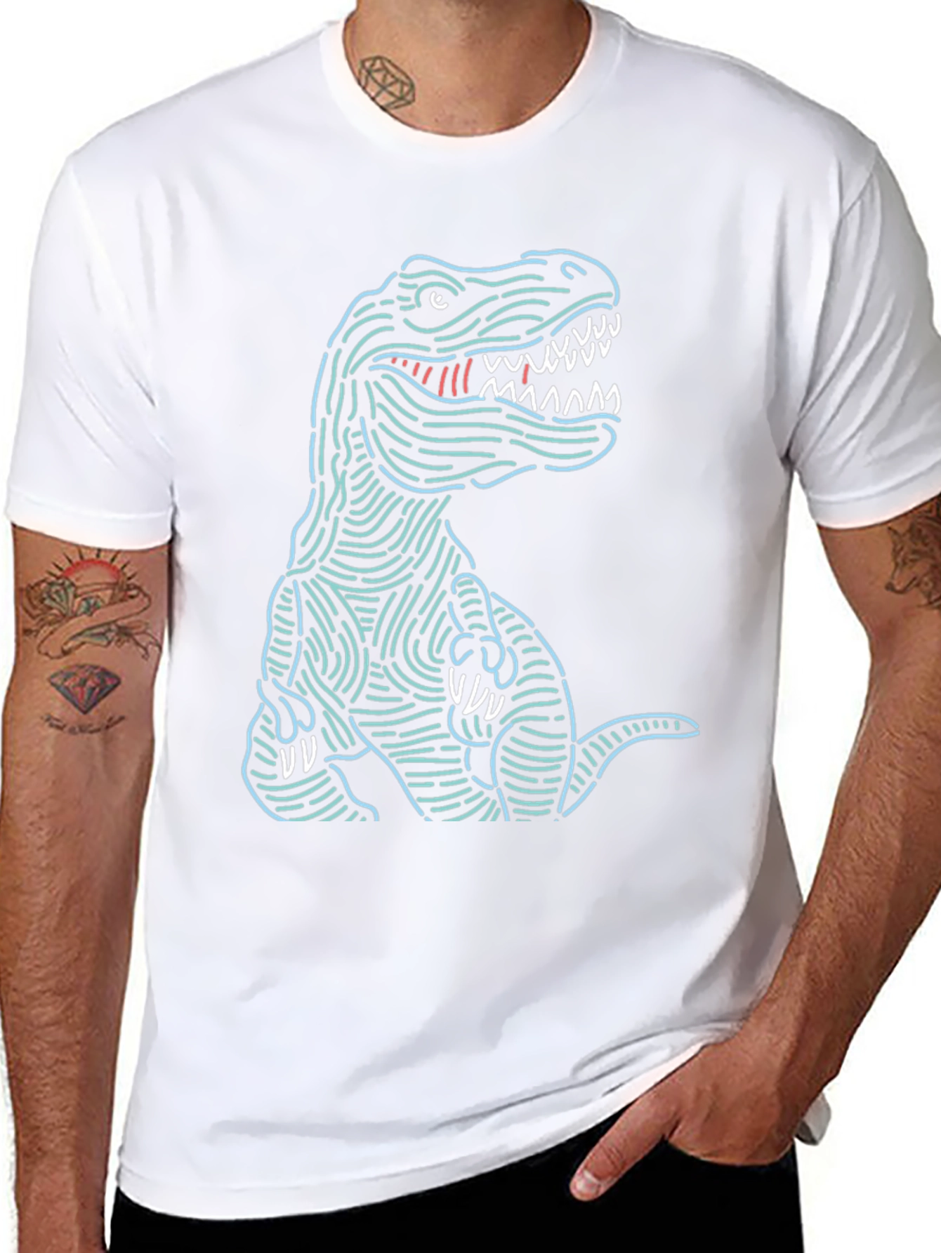 Dino Tee - T-Rex Graphic Print