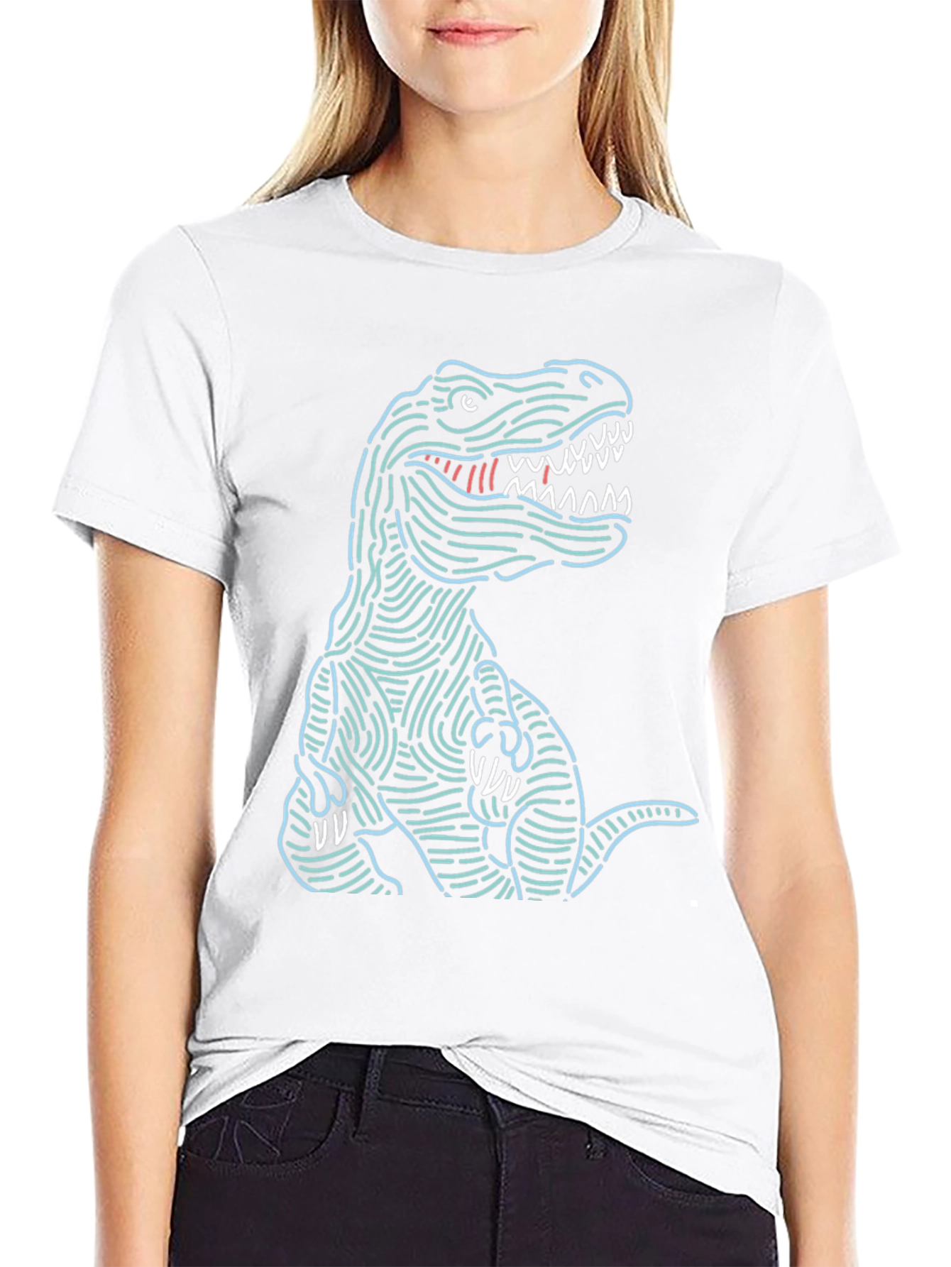 Dino Tee - T-Rex Graphic Print