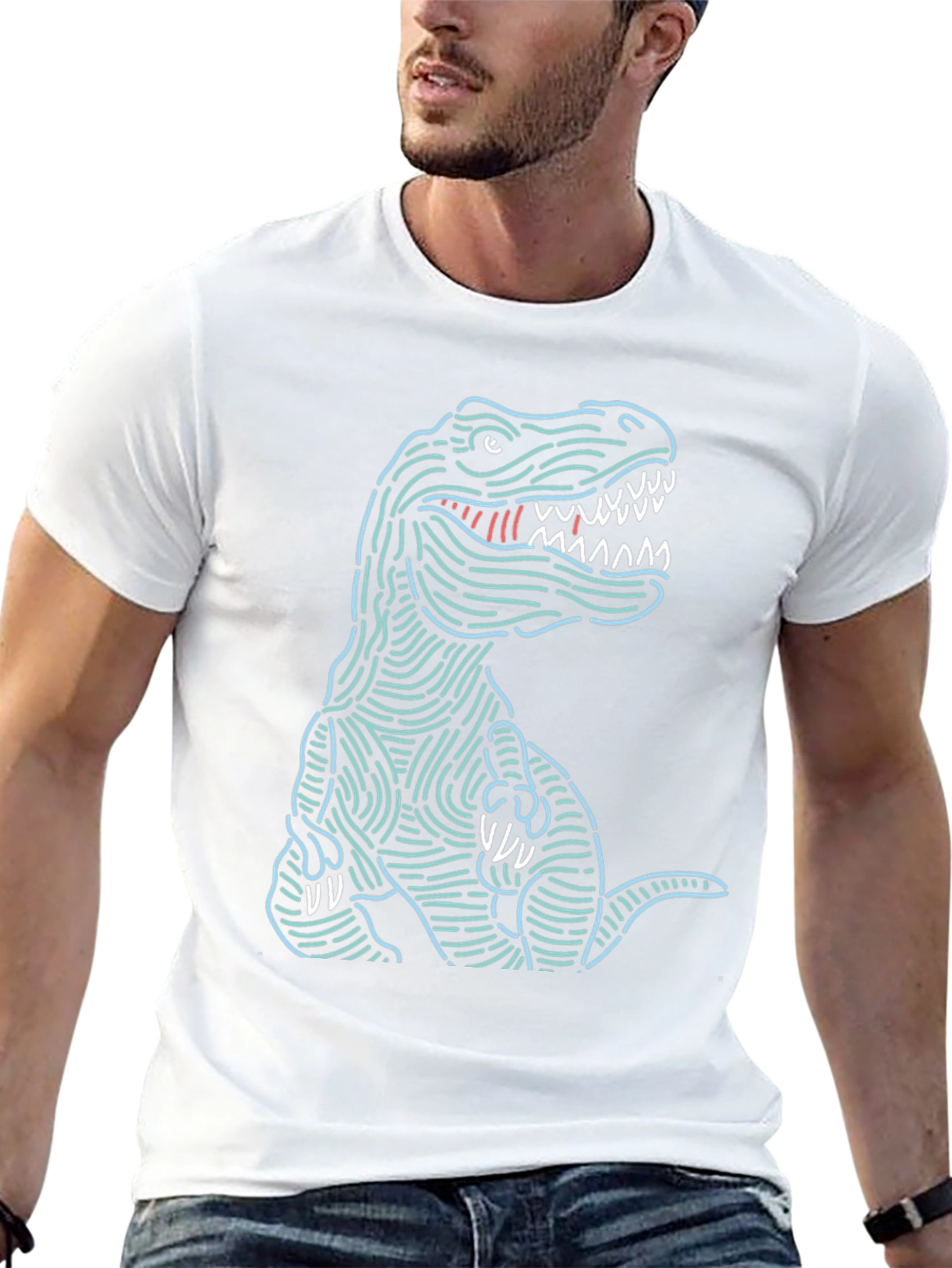Dino Tee - T-Rex Graphic Print
