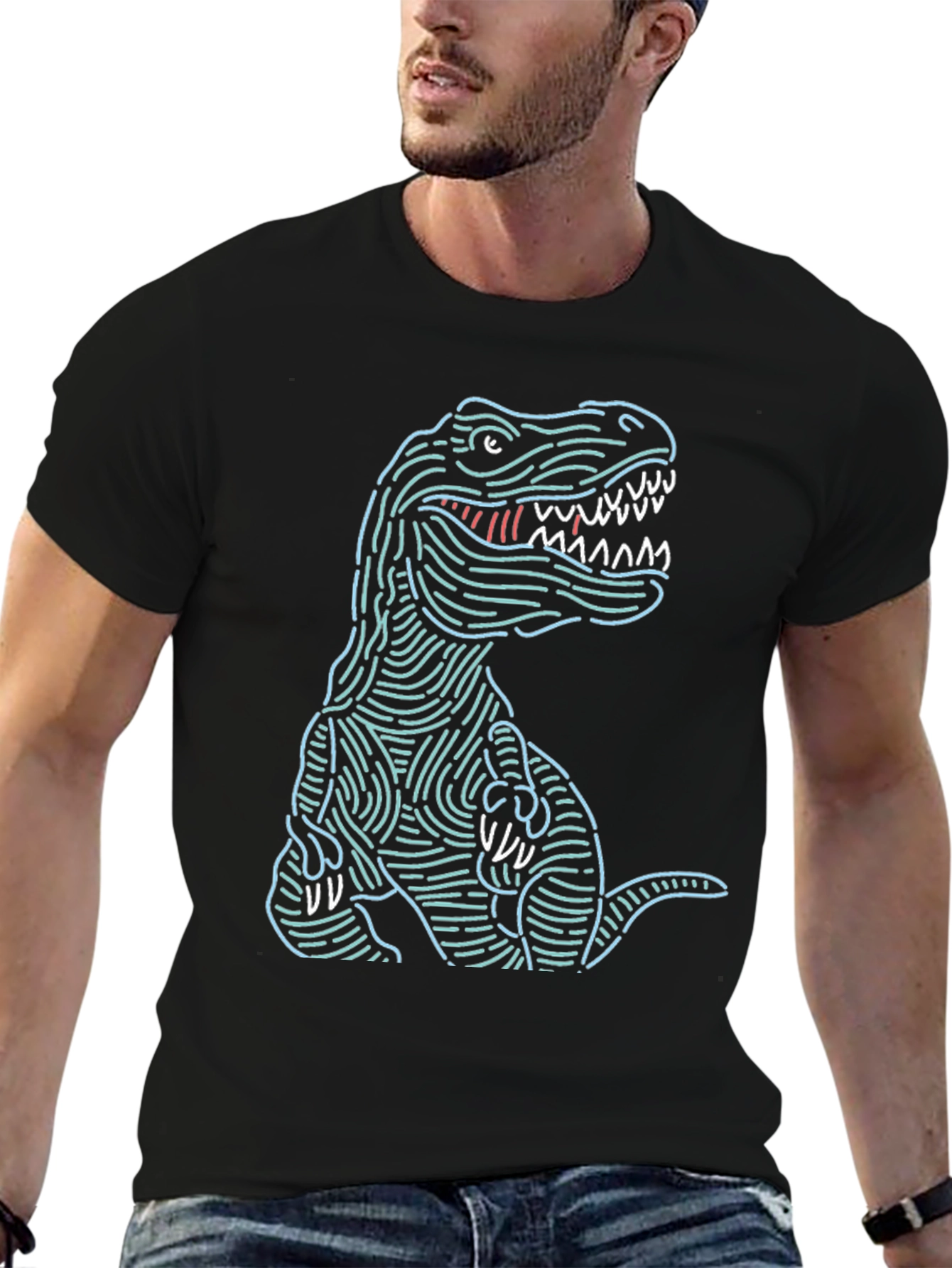 Dino Tee - T-Rex Graphic Print