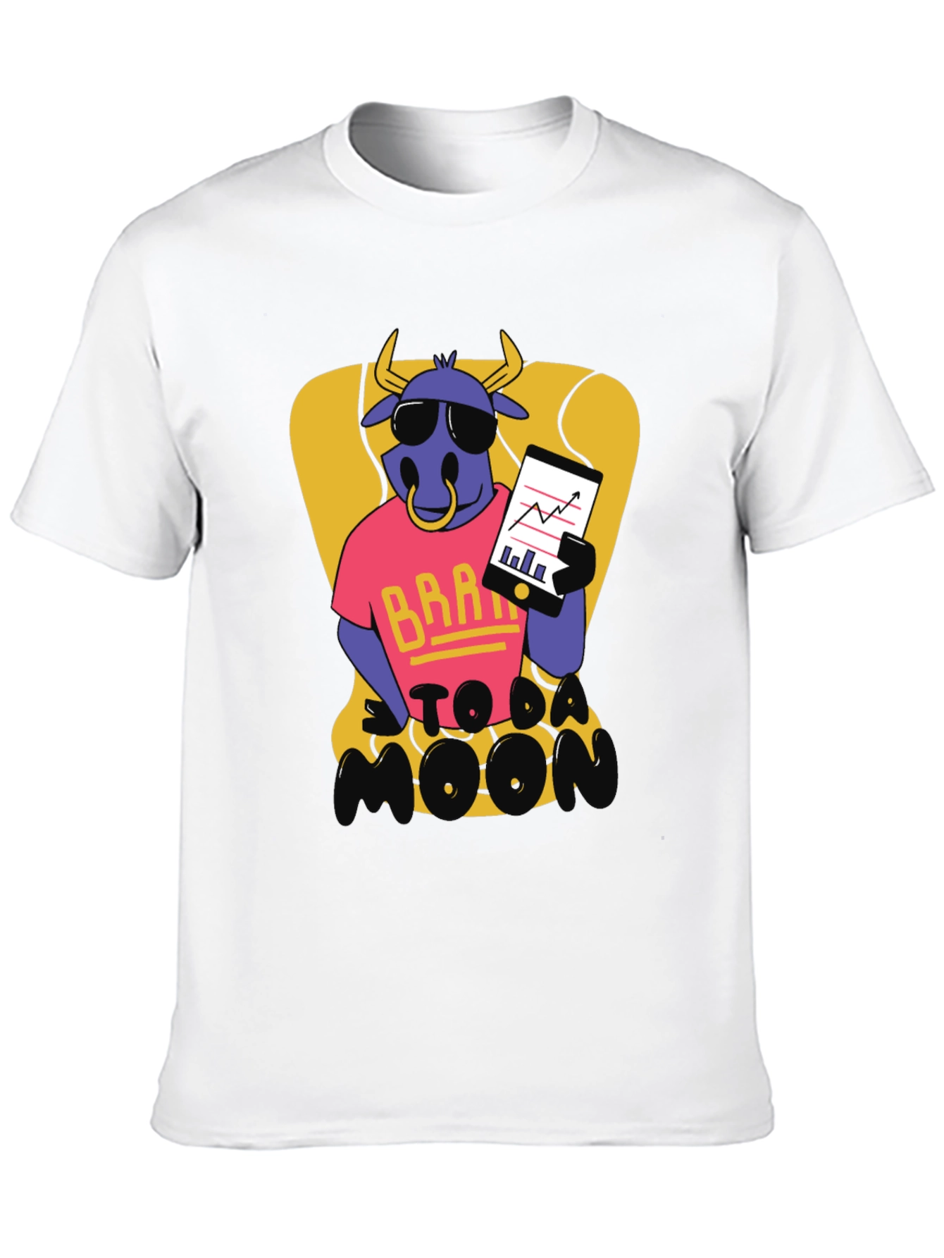 Bull Market T-Shirt - Brain Today Moon