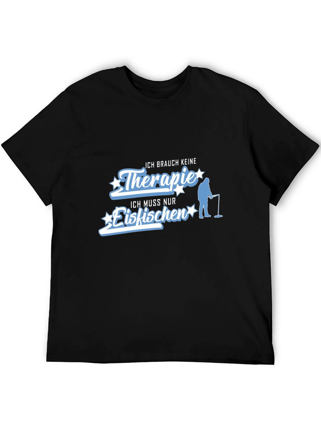 Ice Fishing Therapy T-Shirt