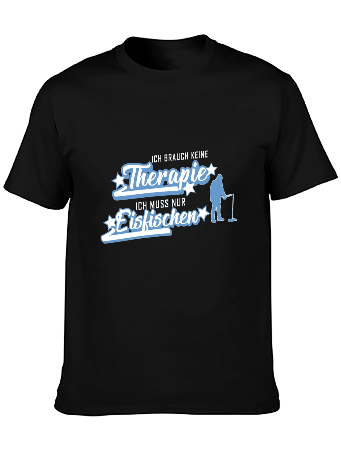 Ice Fishing Therapy T-Shirt