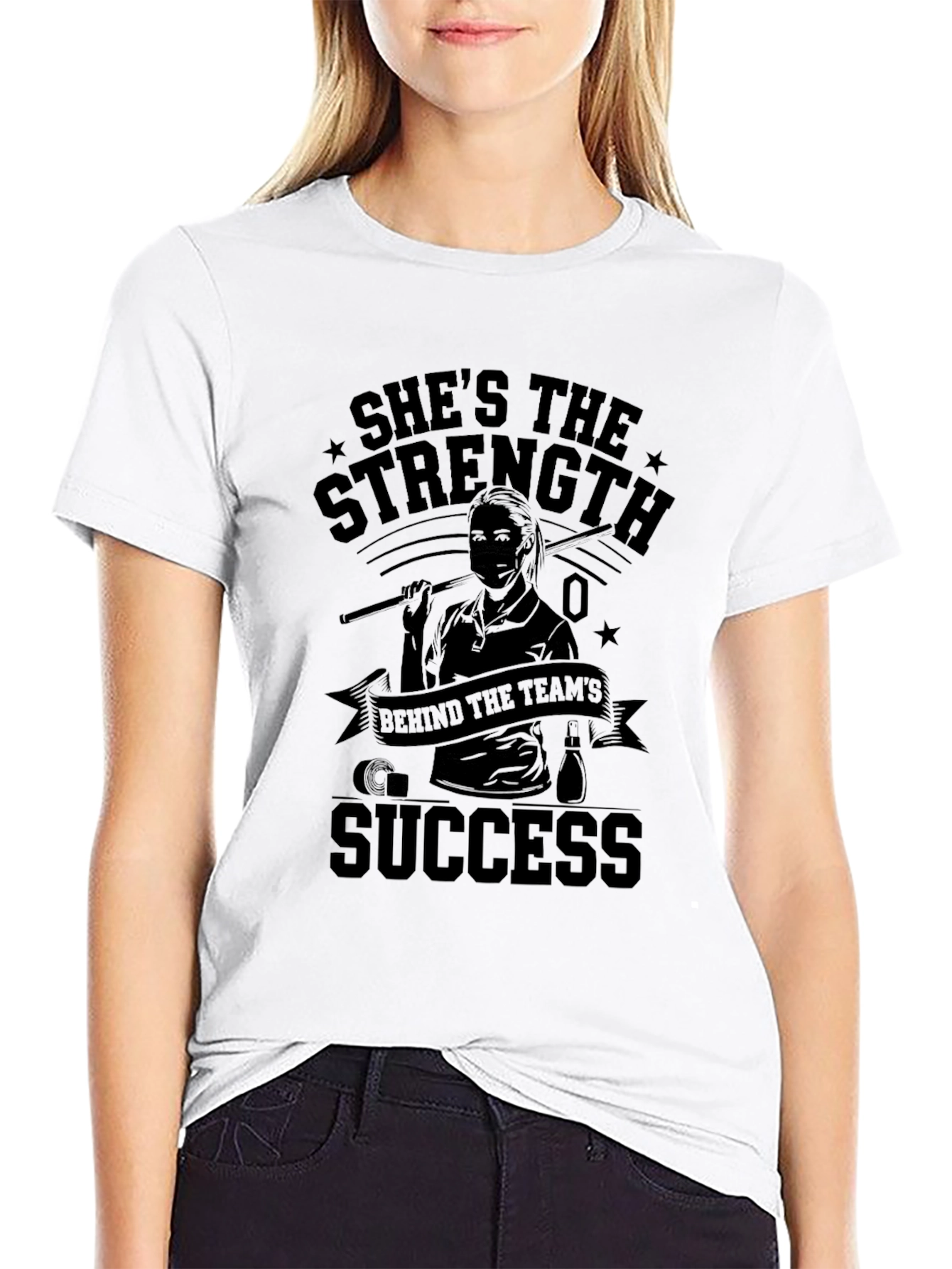 Shes the Strength Behind Success T-Shirt