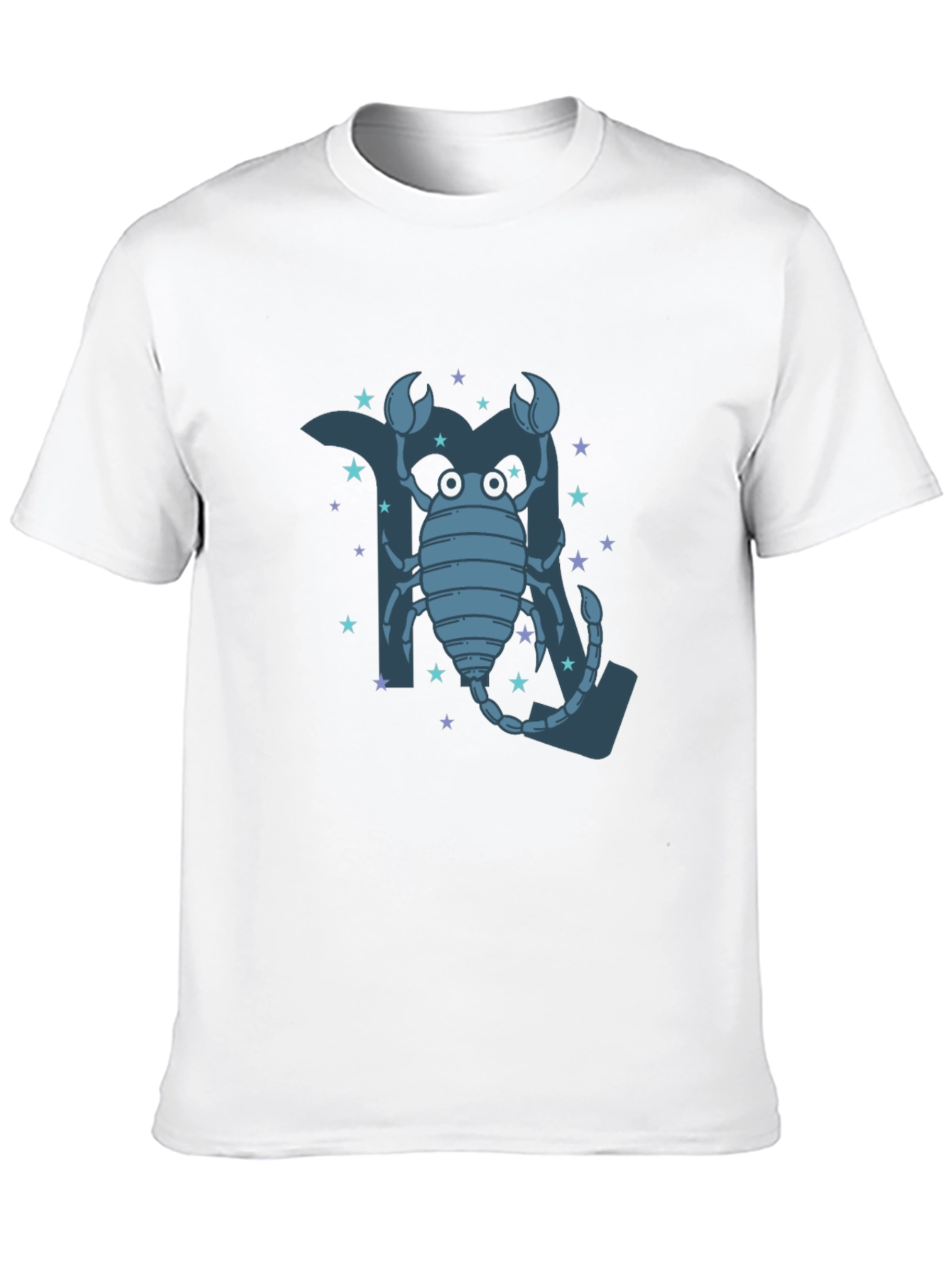 Scorpio Zodiac T-Shirt - Cartoon Style