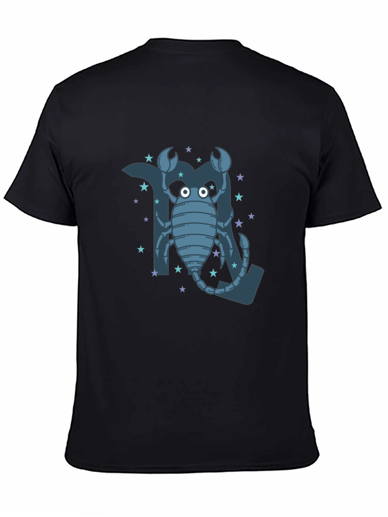 Scorpio Zodiac T-Shirt - Cartoon Style