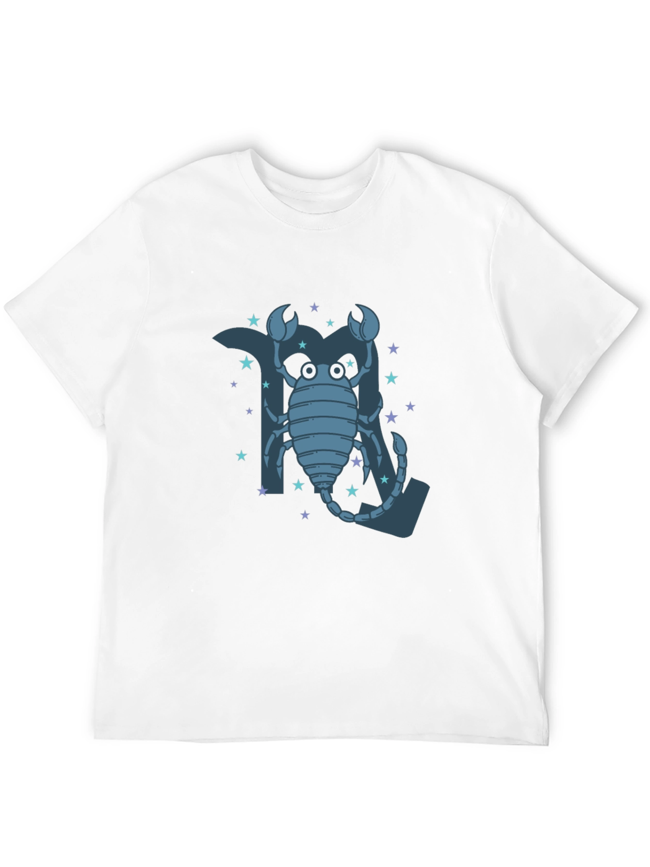Scorpio Zodiac T-Shirt - Cartoon Style