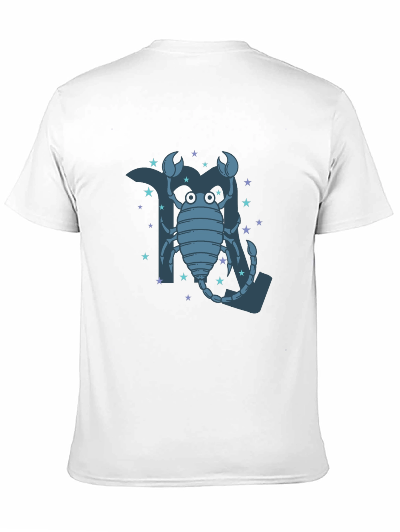 Scorpio Zodiac T-Shirt - Cartoon Style