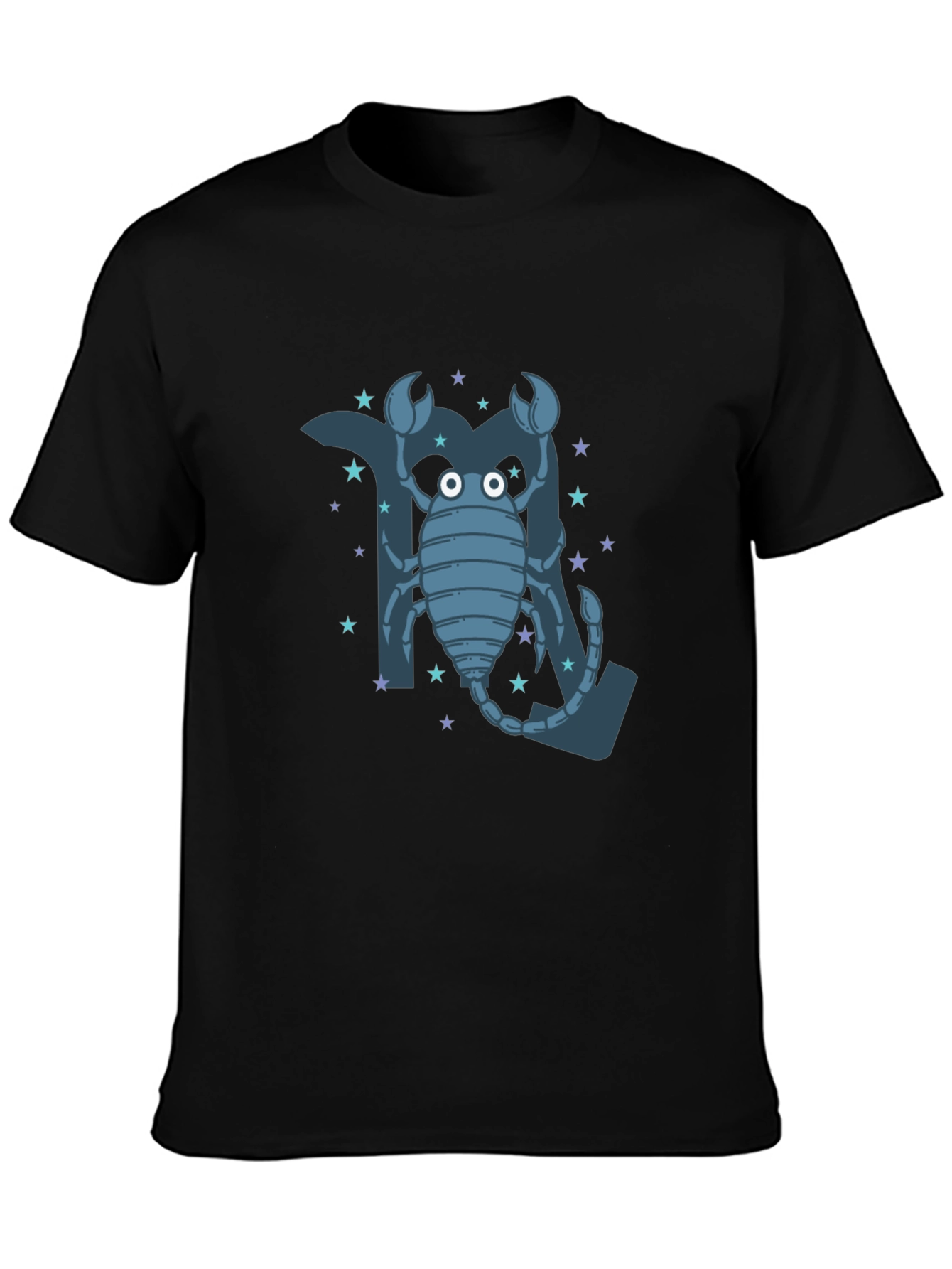Scorpio Zodiac T-Shirt - Cartoon Style