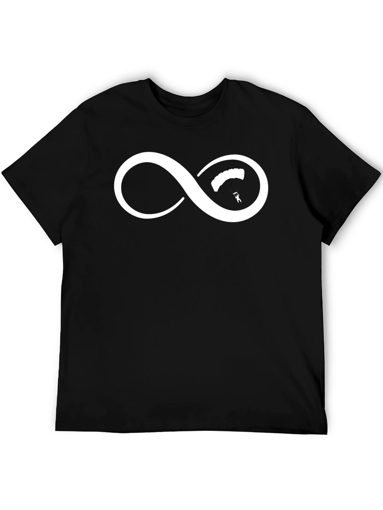 Skydiving Infinity Symbol Graphic Tee